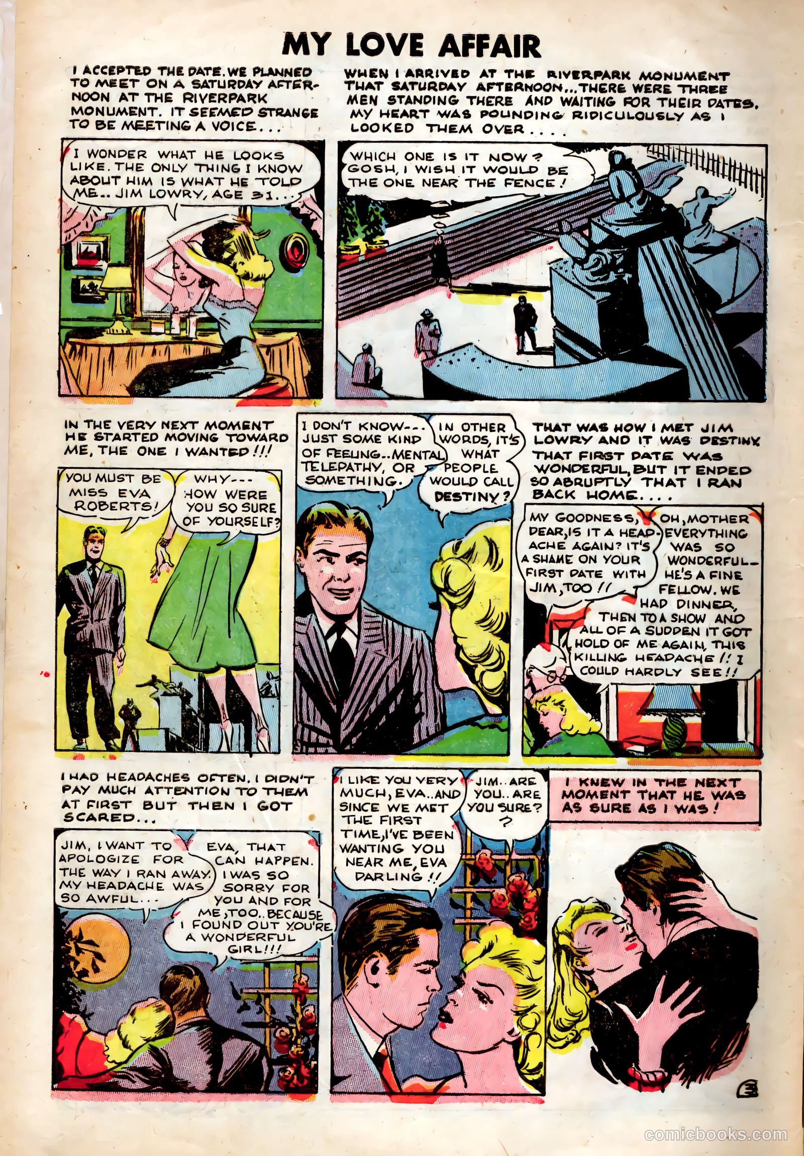 My Love Affair #2 (1949) — page 4 of 36