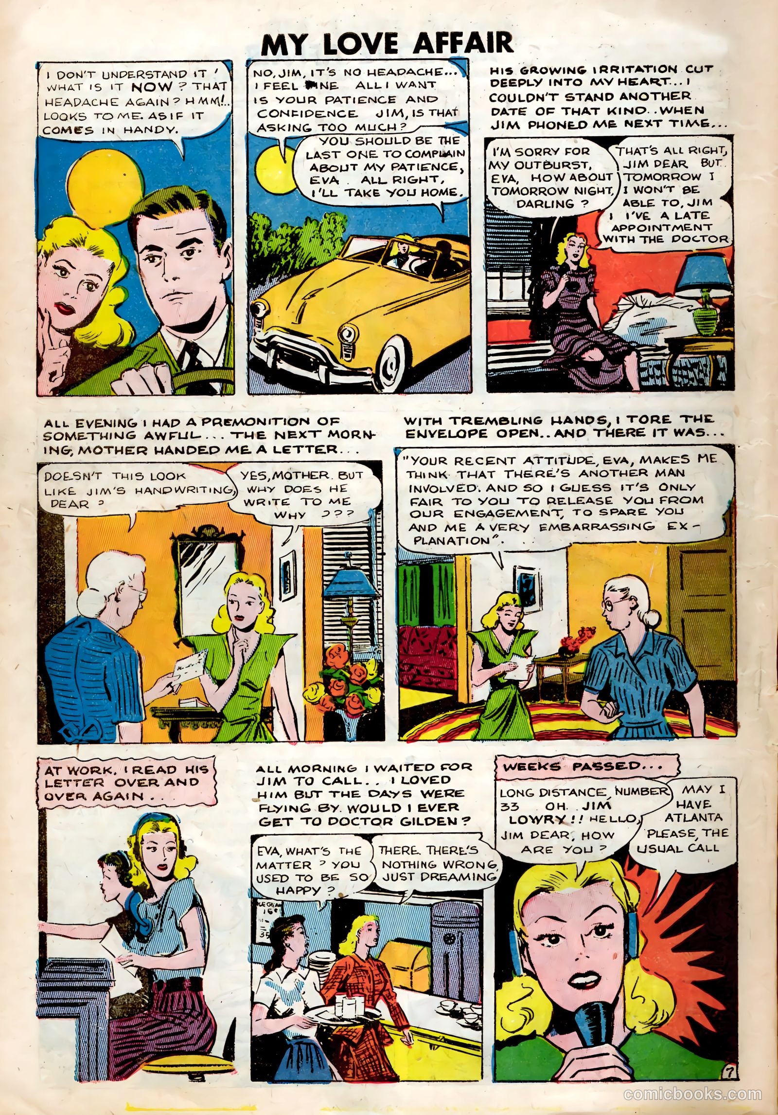 My Love Affair #2 (1949) — page 8 of 36