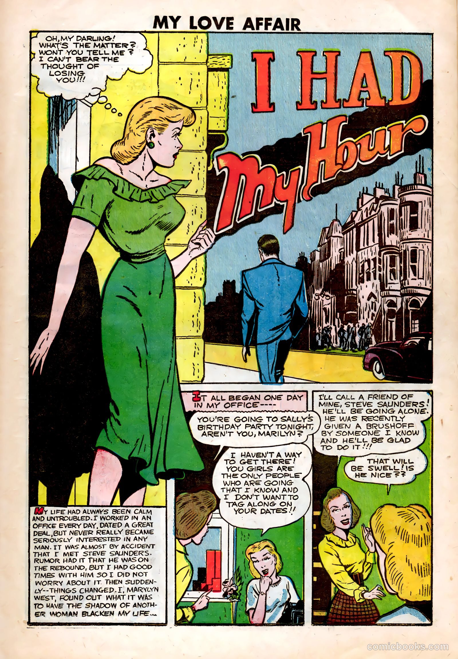 My Love Affair #2 (1949) — page 11 of 36