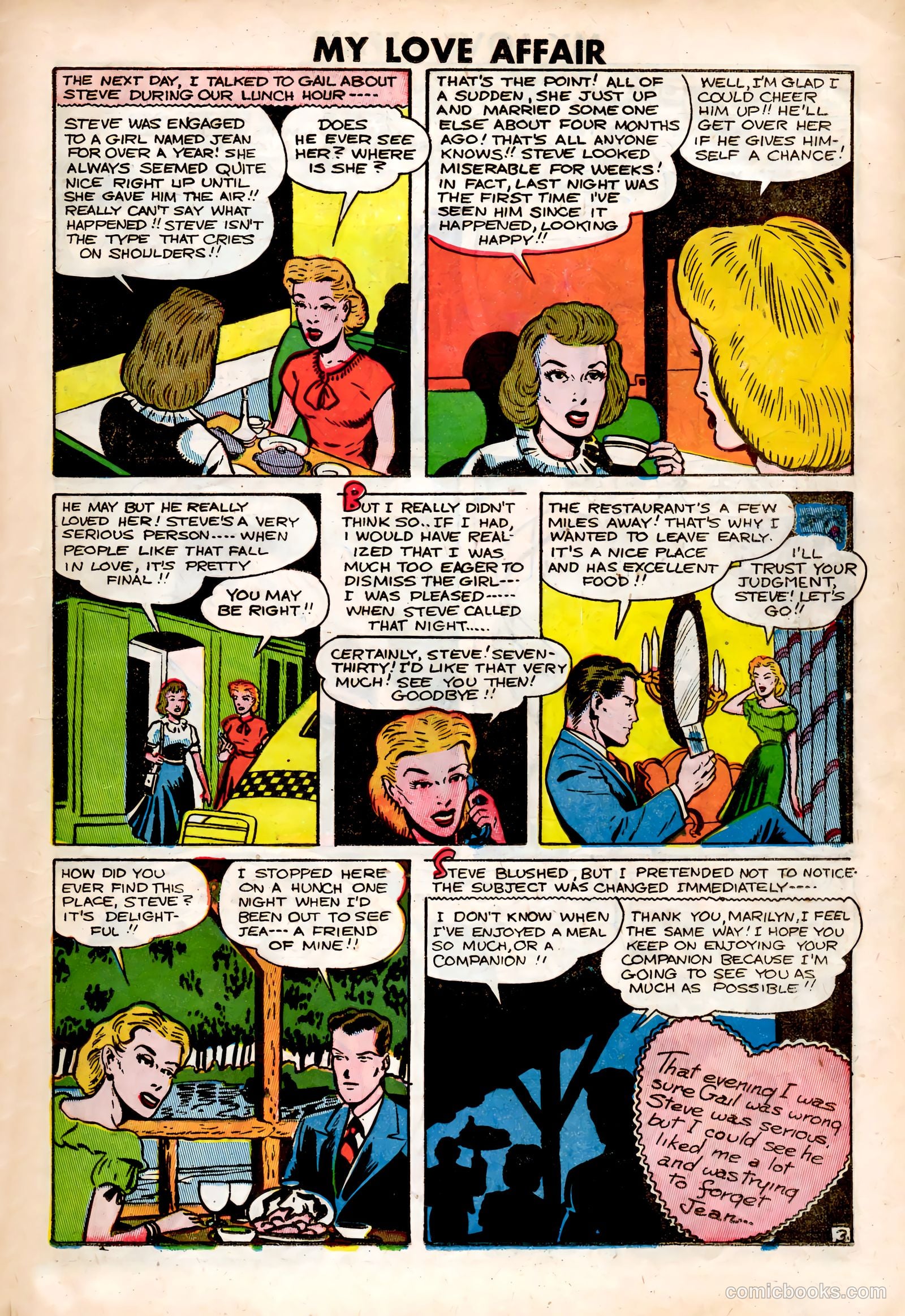 My Love Affair #2 (1949) — page 13 of 36