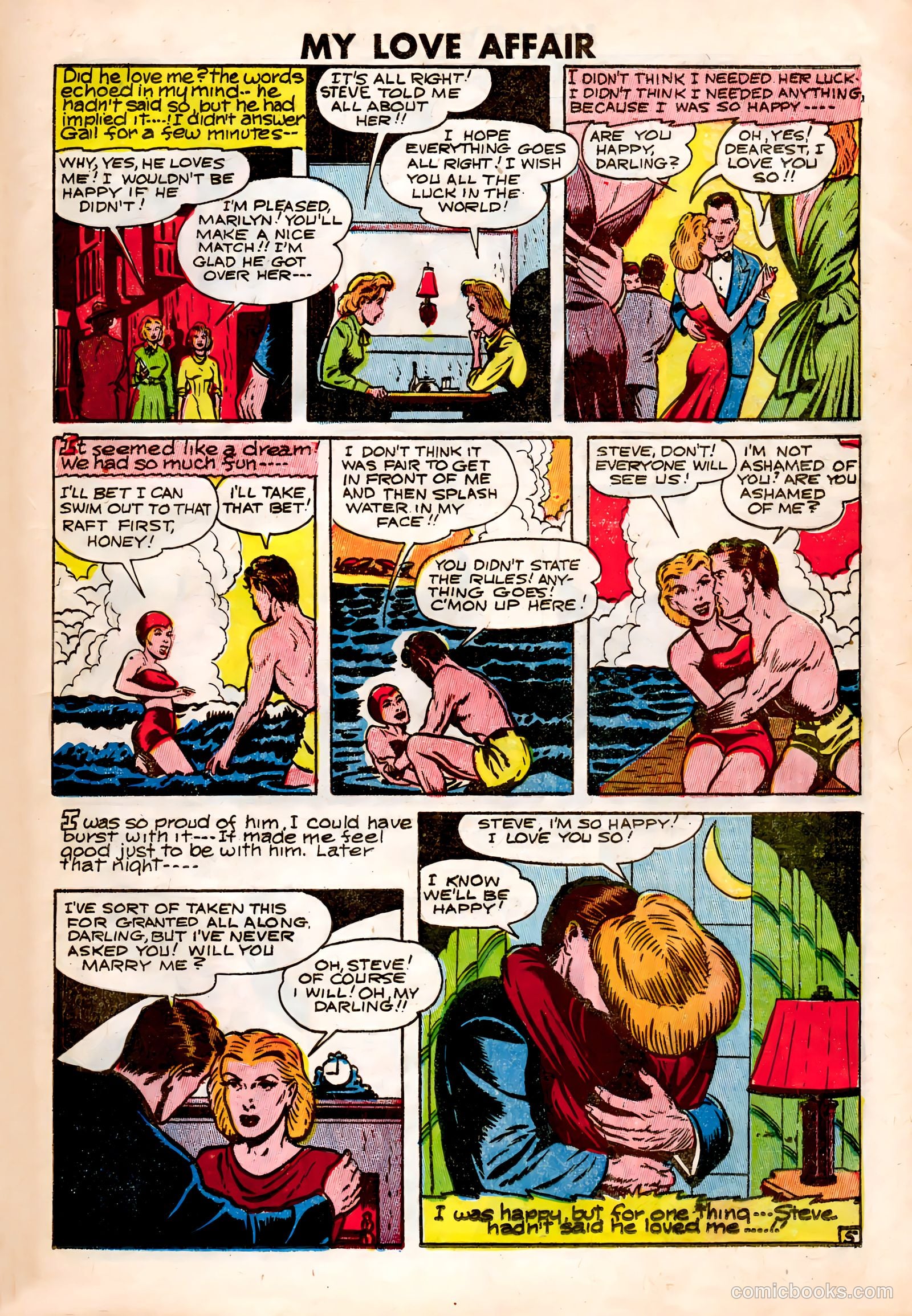 My Love Affair #2 (1949) — page 15 of 36