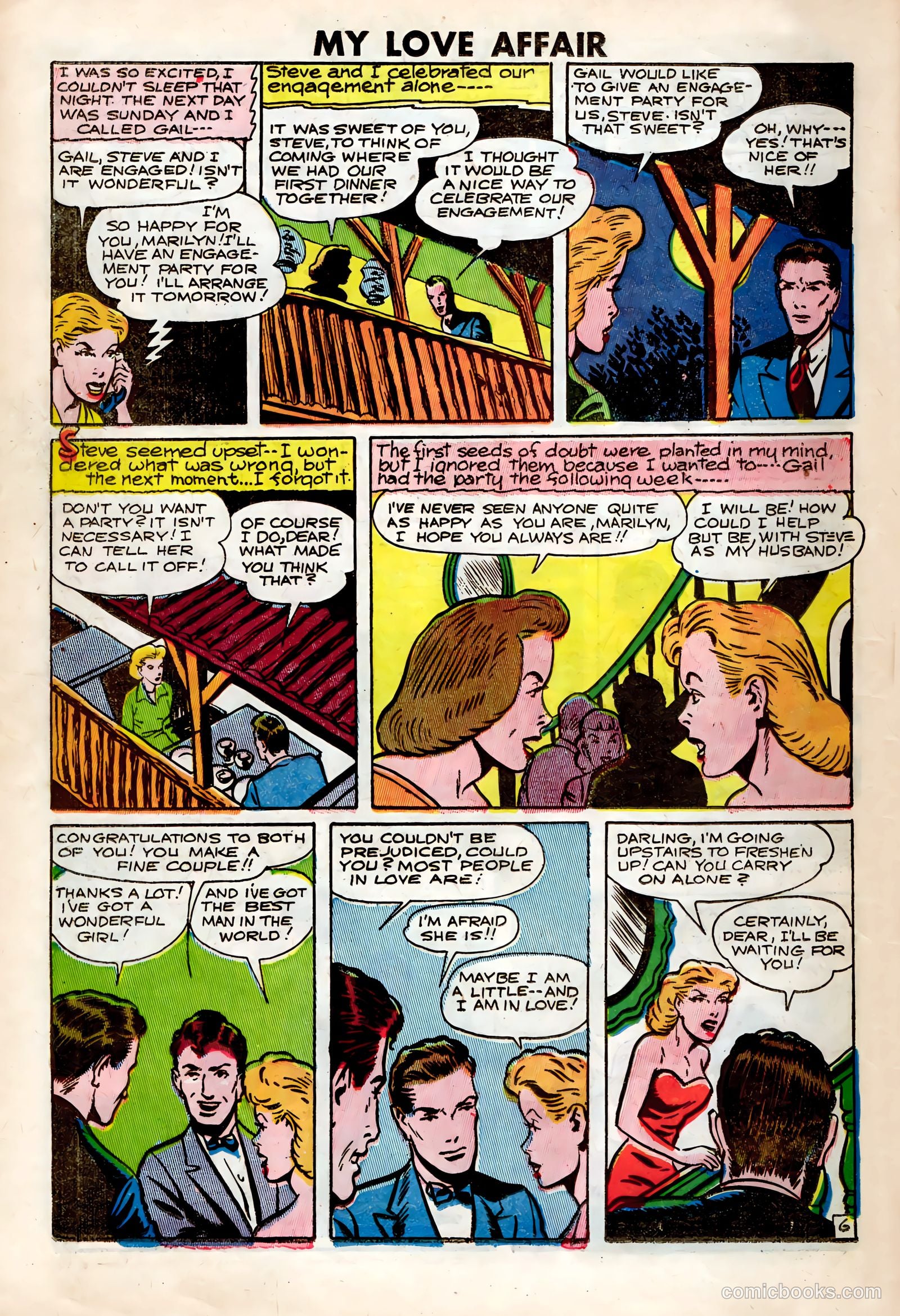 My Love Affair #2 (1949) — page 16 of 36