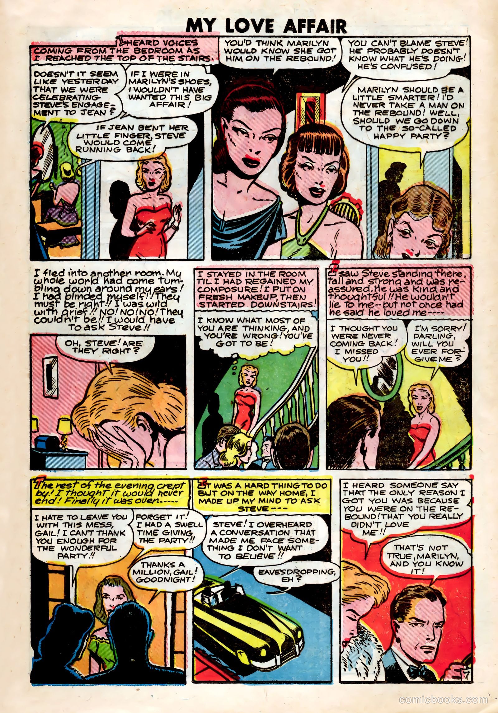 My Love Affair #2 (1949) — page 17 of 36