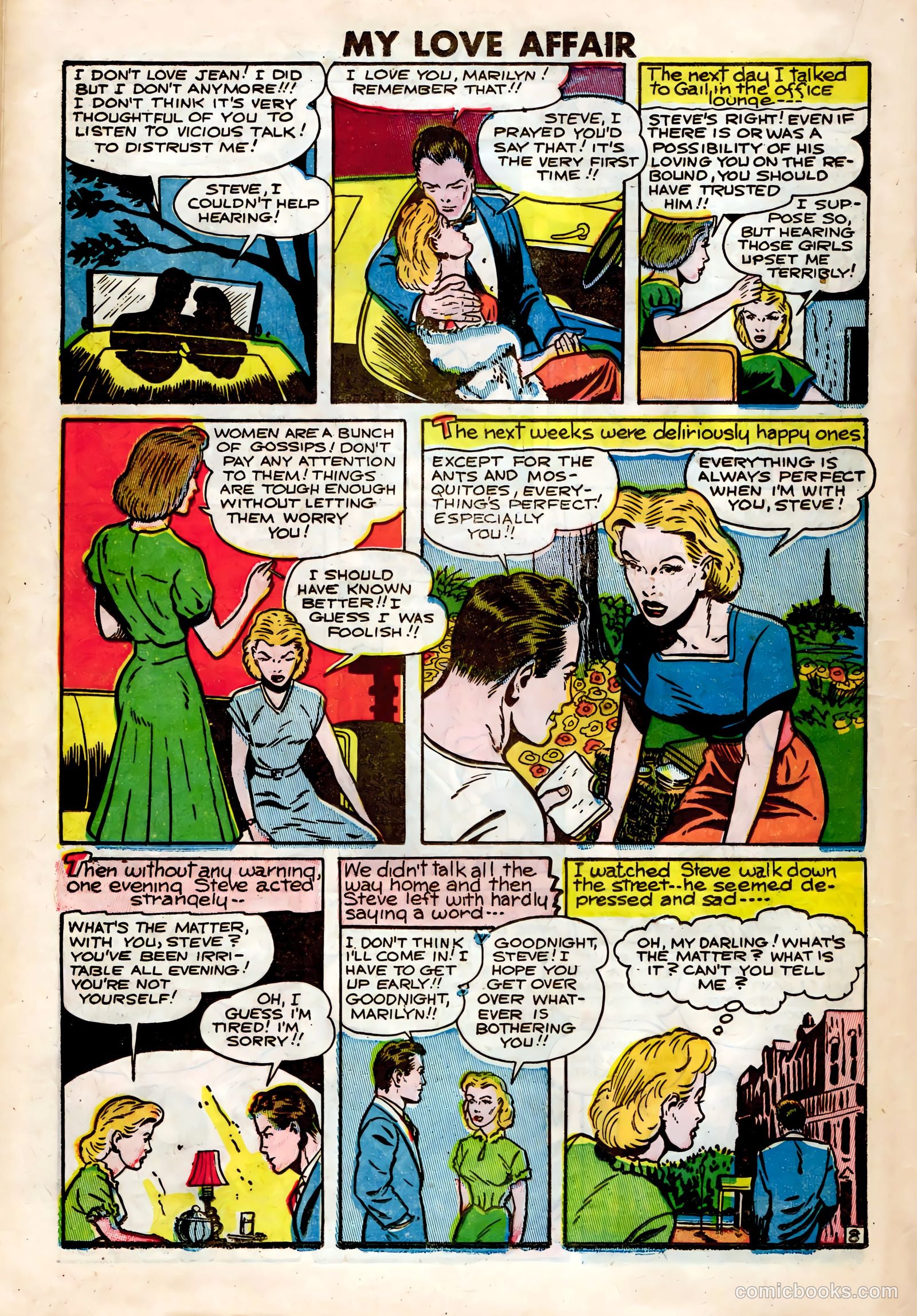 My Love Affair #2 (1949) — page 18 of 36