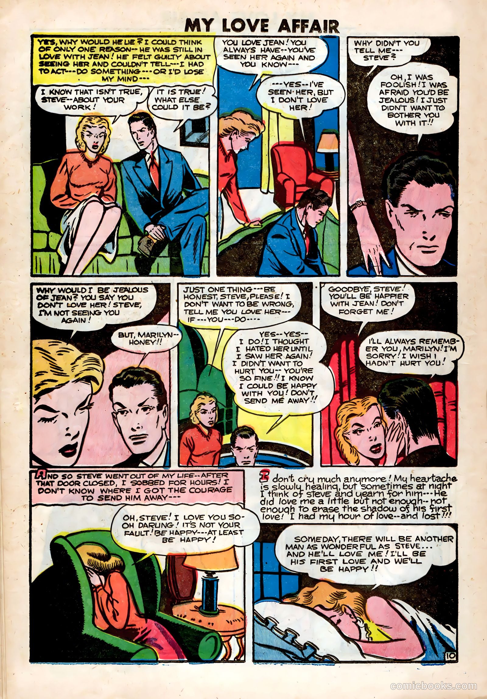 My Love Affair #2 (1949) — page 20 of 36
