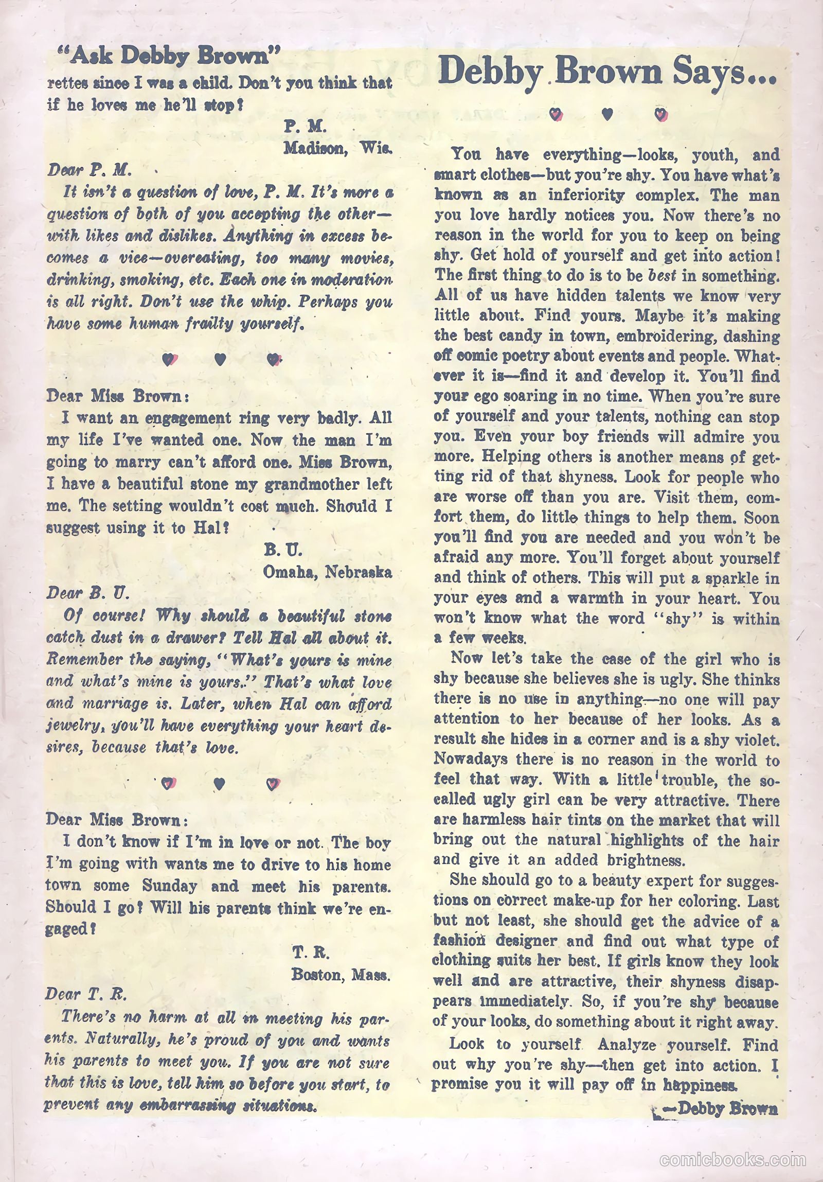 My Love Affair #2 (1949) — page 22 of 36