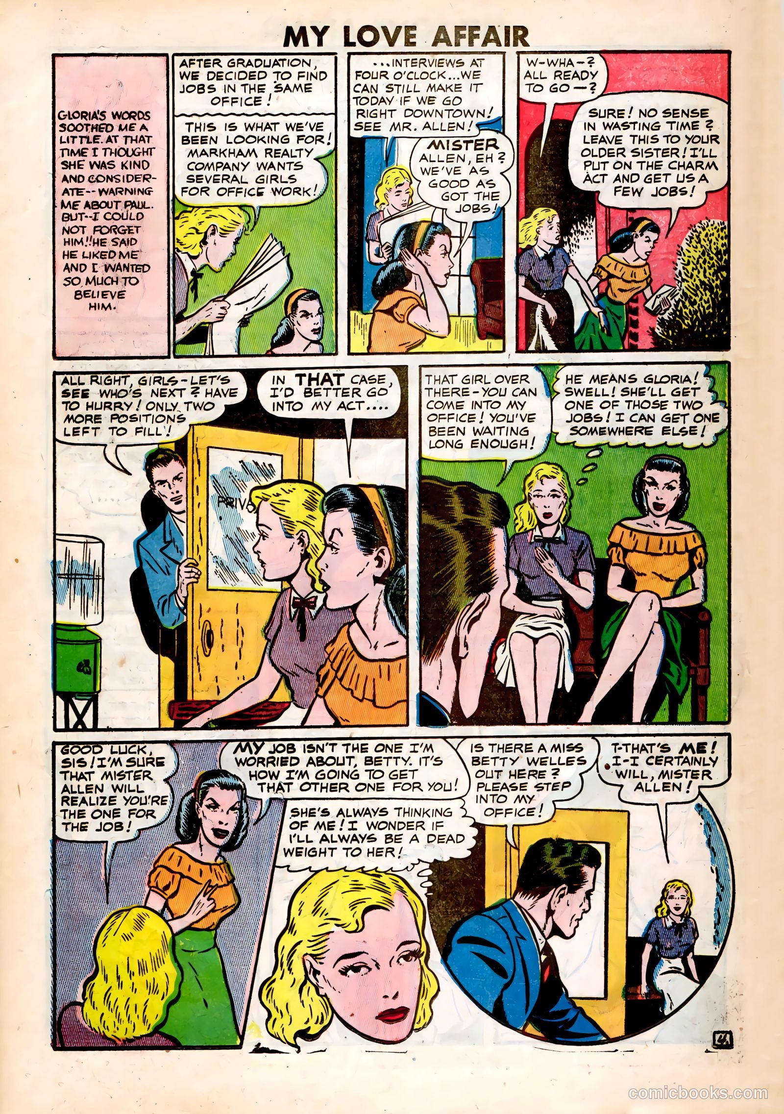 My Love Affair #2 (1949) — page 26 of 36