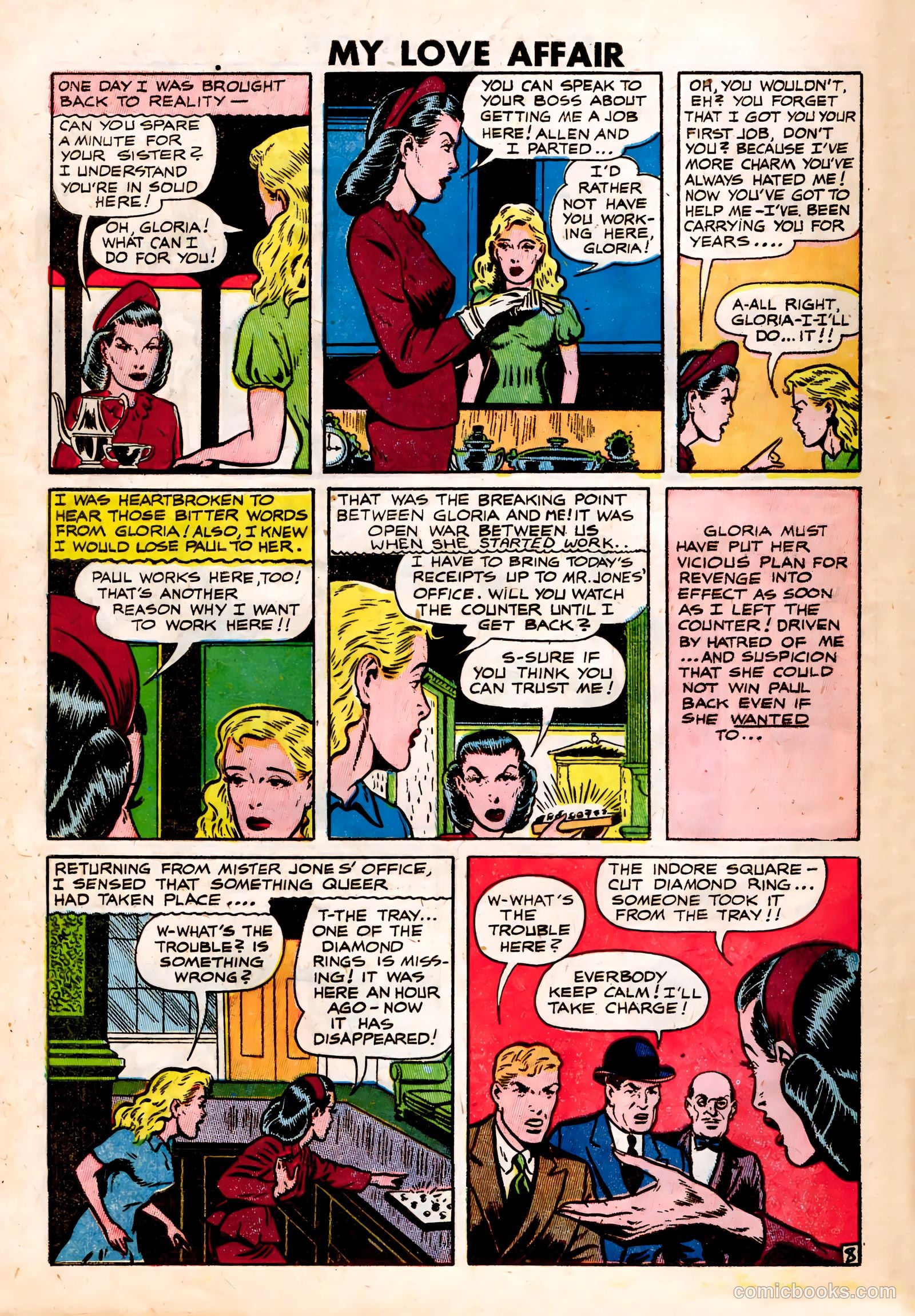 My Love Affair #2 (1949) — page 30 of 36