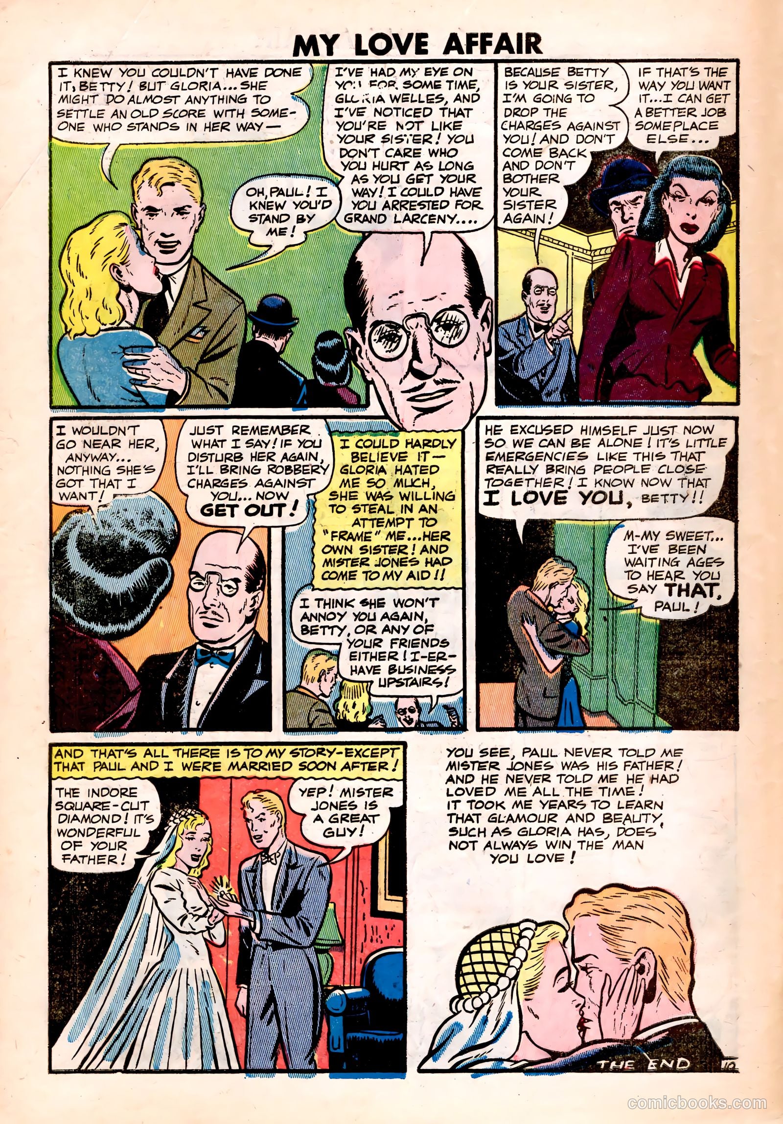 My Love Affair #2 (1949) — page 32 of 36