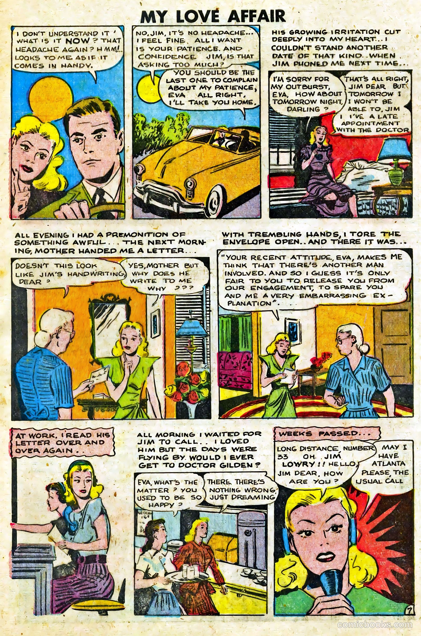 My Love Affair #2 (1949) — page 9 of 38