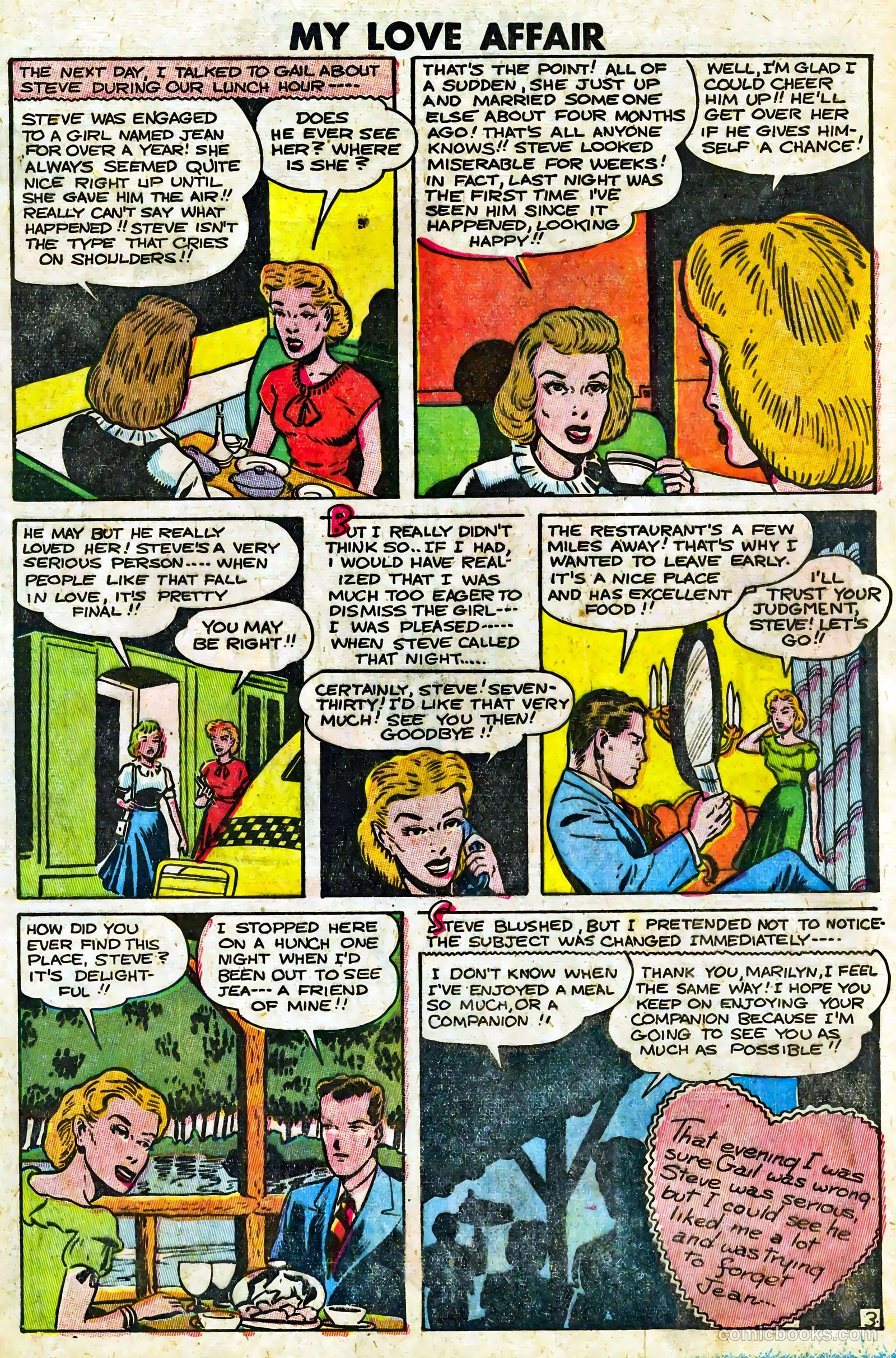 My Love Affair #2 (1949) — page 14 of 38