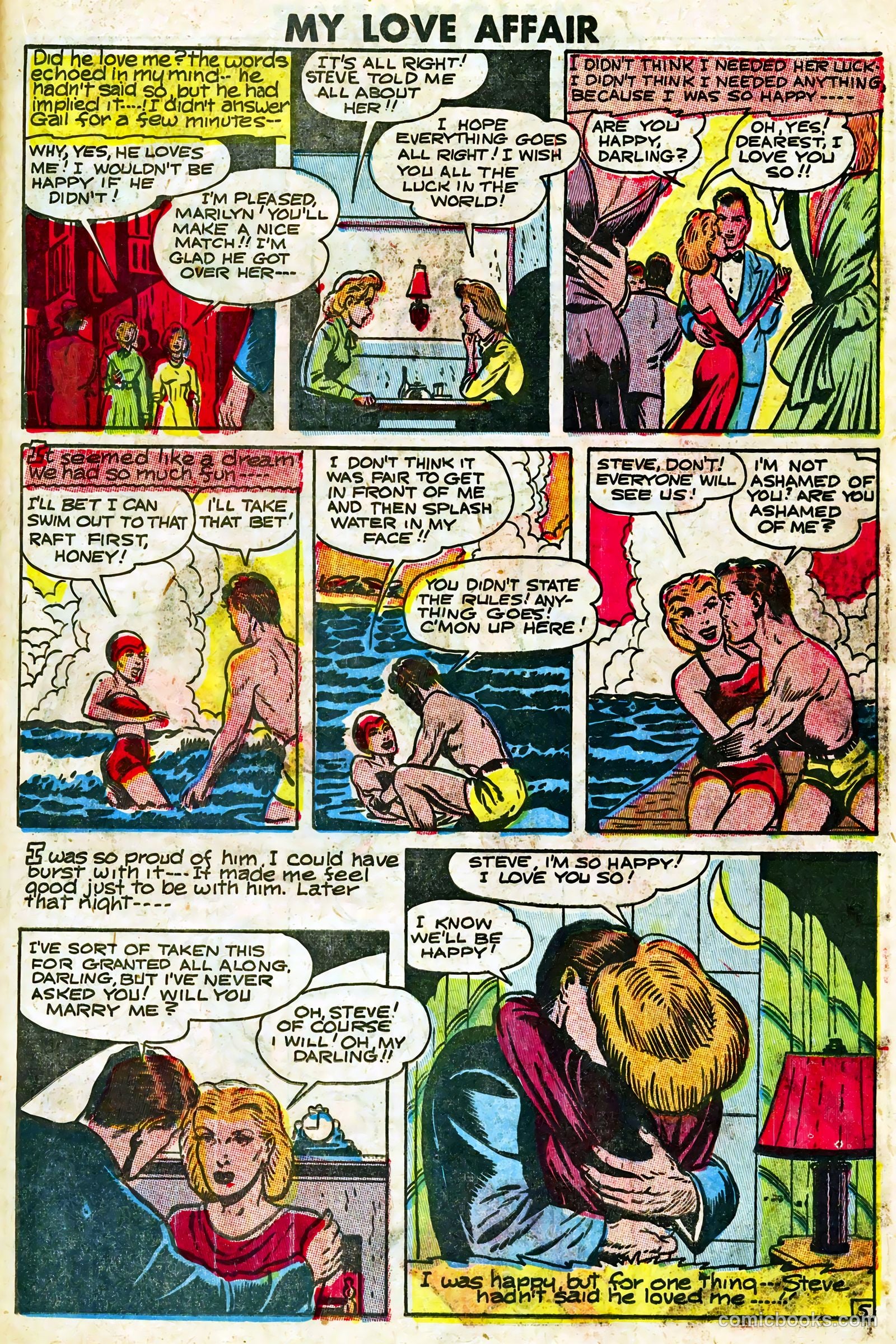 My Love Affair #2 (1949) — page 16 of 38