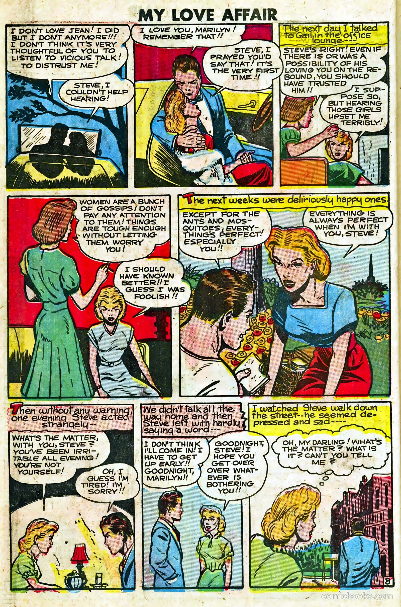 My Love Affair #2 (1949) — page 19 of 38