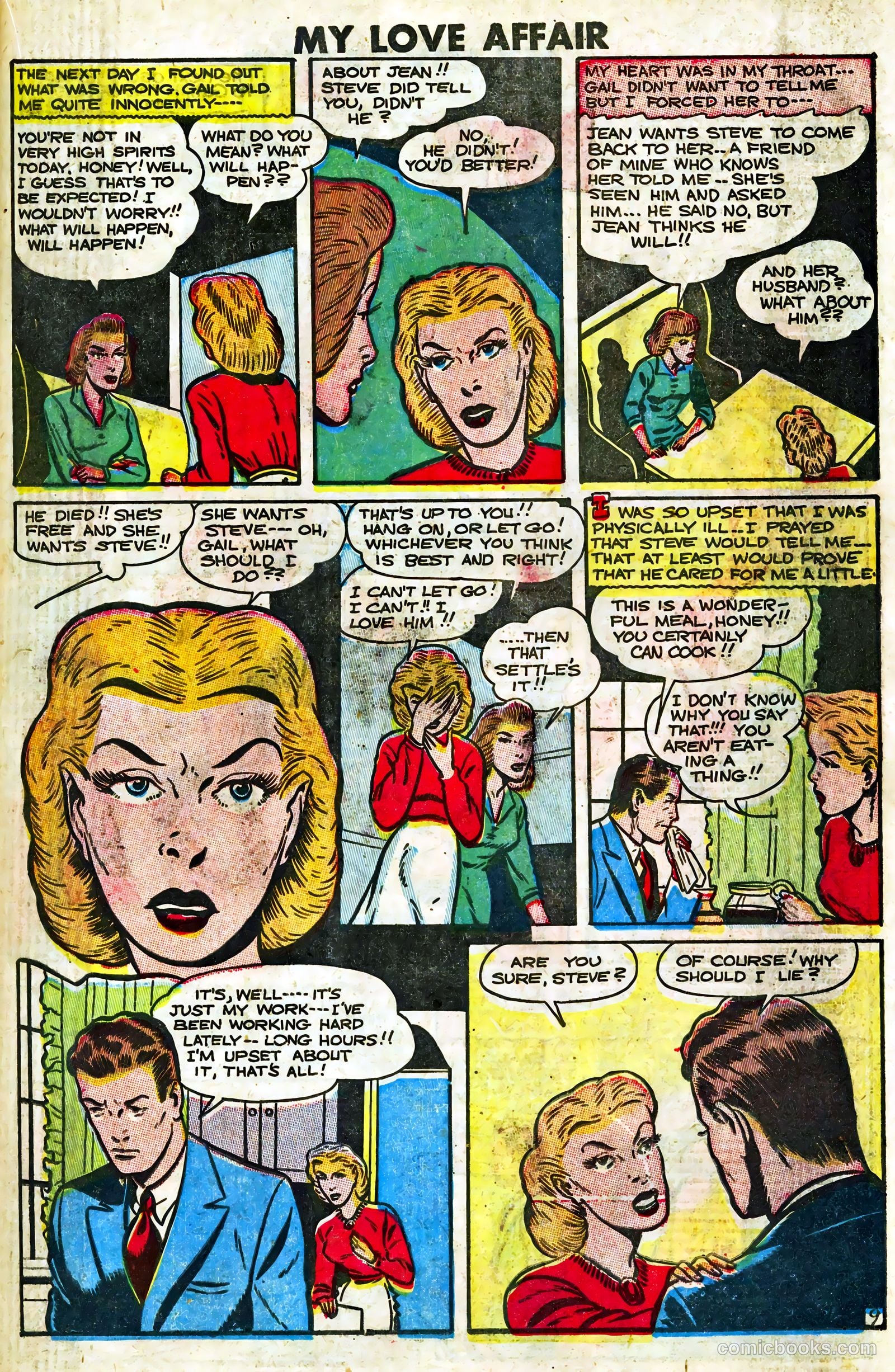 My Love Affair #2 (1949) — page 20 of 38
