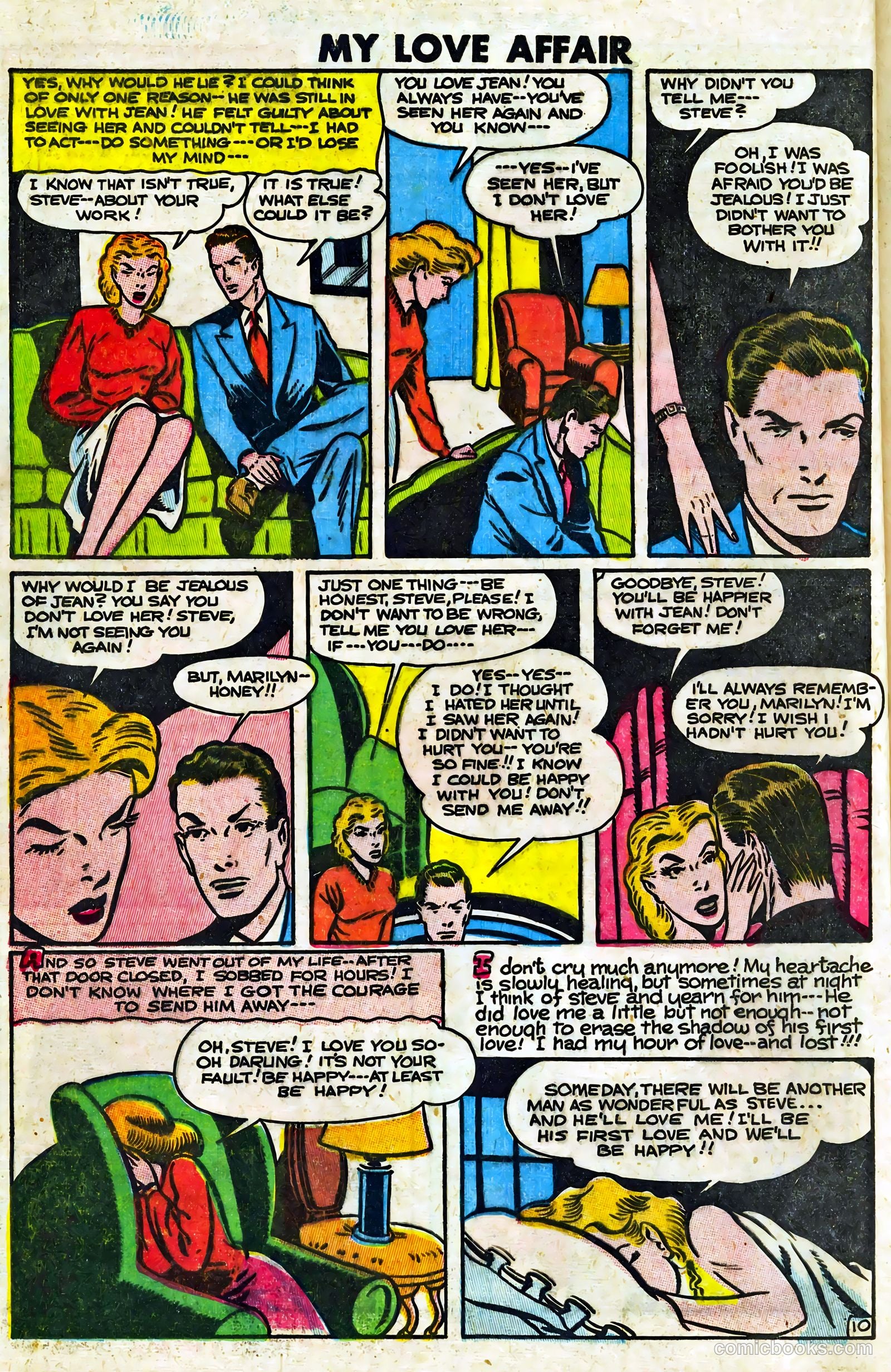 My Love Affair #2 (1949) — page 21 of 38