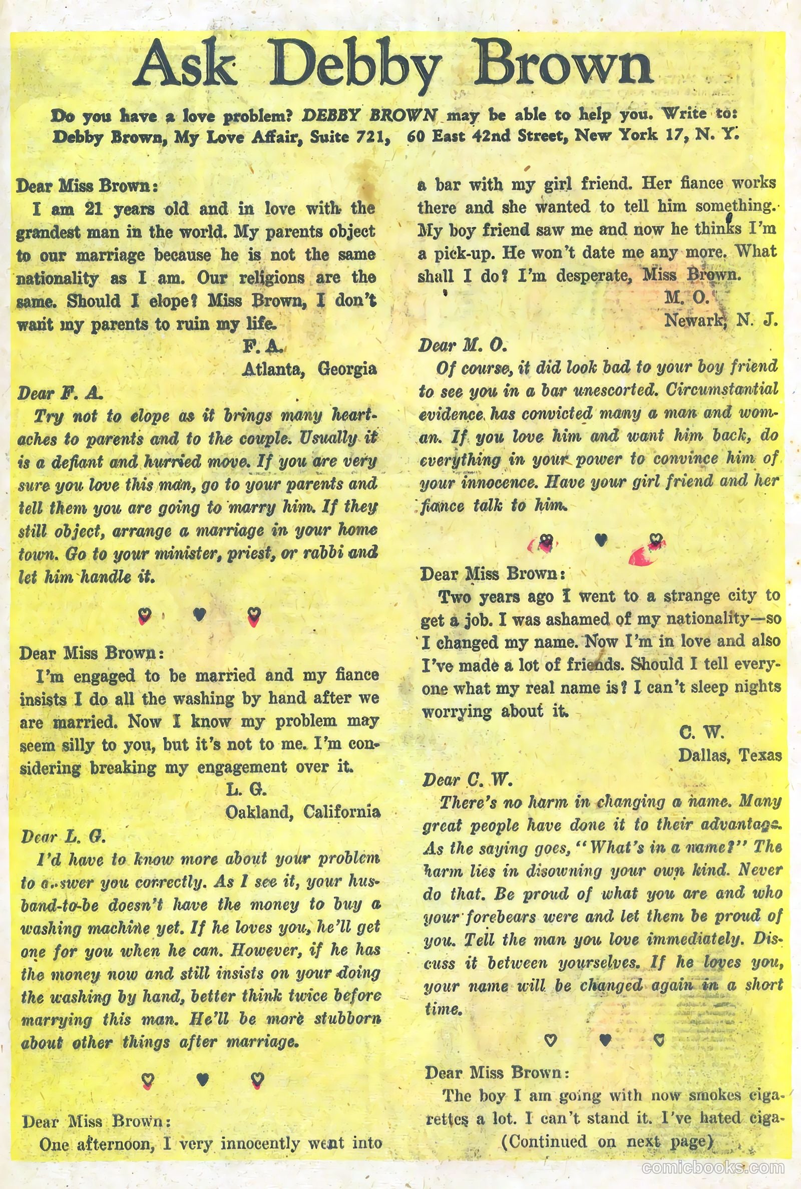 My Love Affair #2 (1949) — page 22 of 38