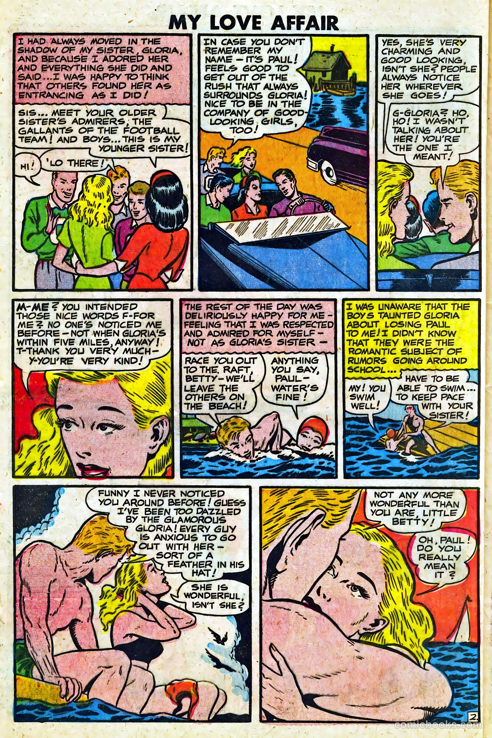 My Love Affair #2 (1949) — page 25 of 38