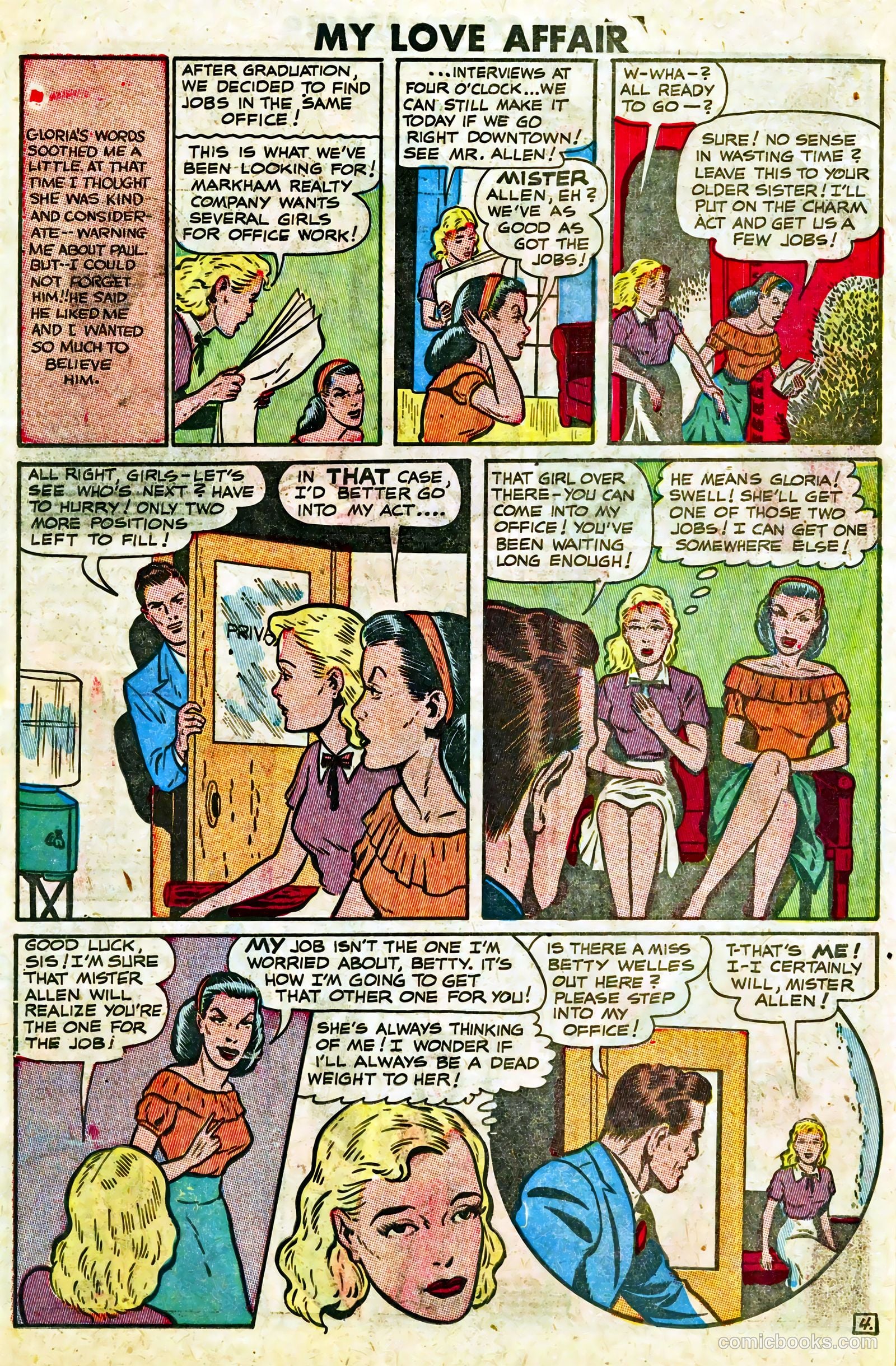 My Love Affair #2 (1949) — page 27 of 38
