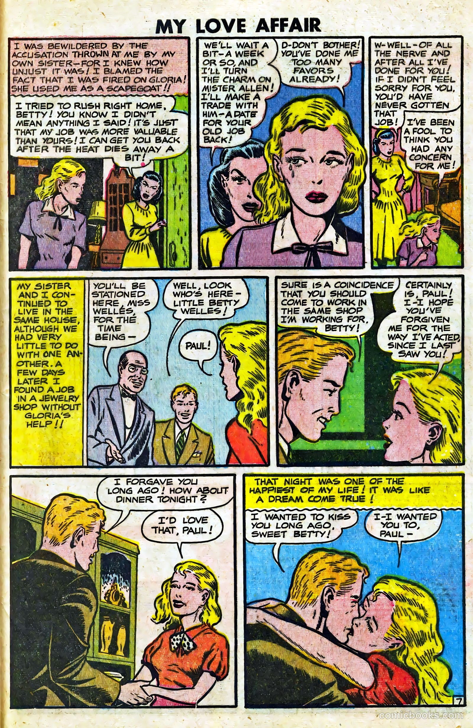 My Love Affair #2 (1949) — page 30 of 38