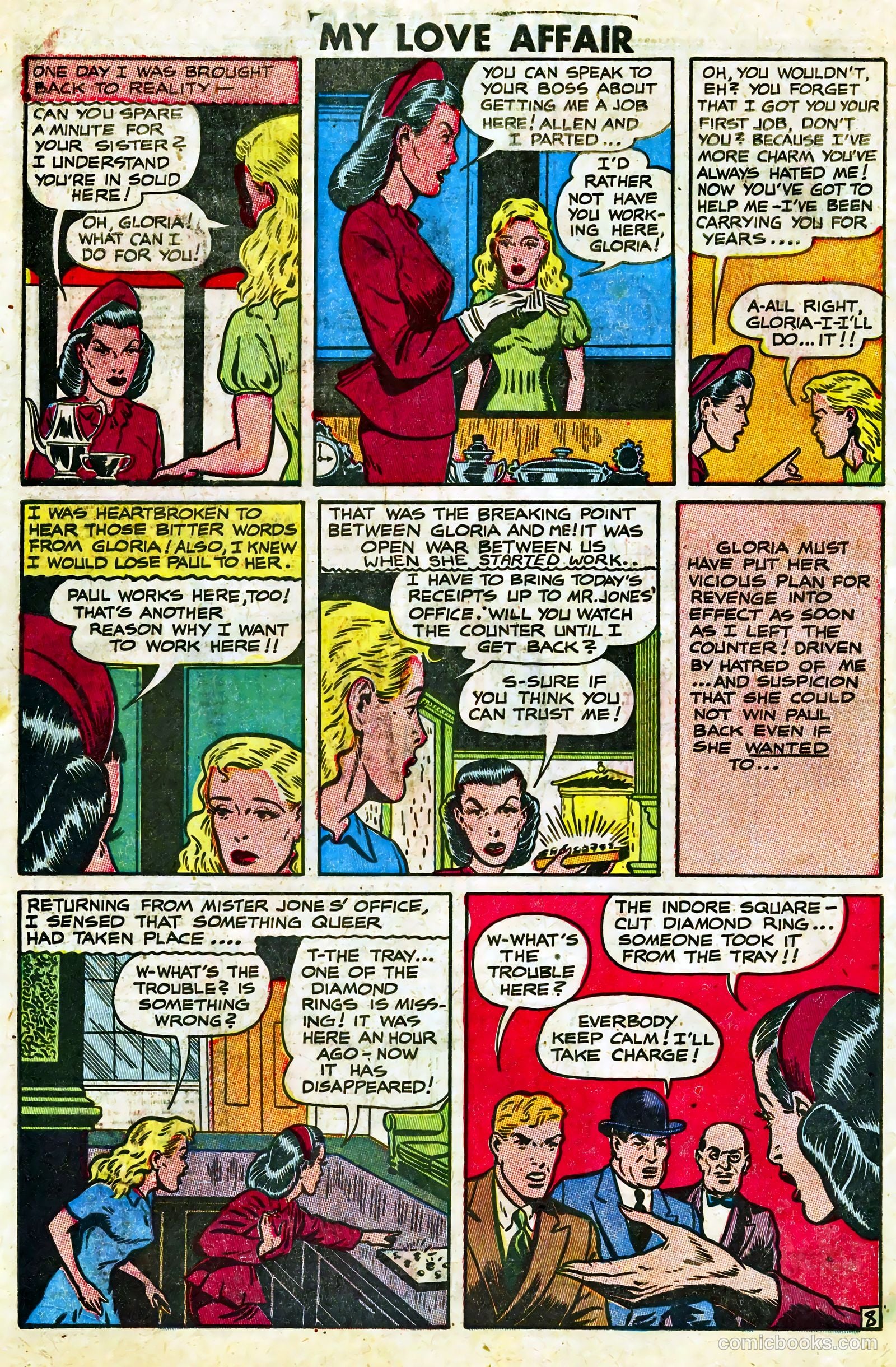 My Love Affair #2 (1949) — page 31 of 38