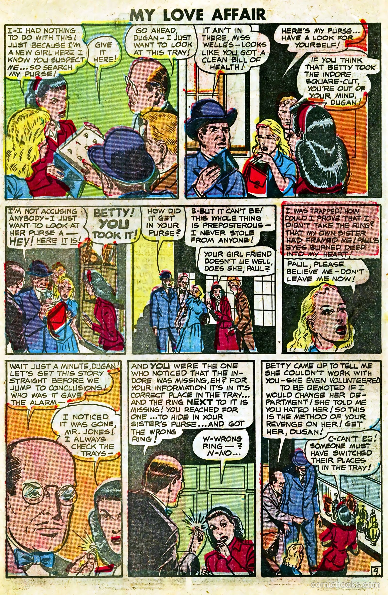 My Love Affair #2 (1949) — page 32 of 38