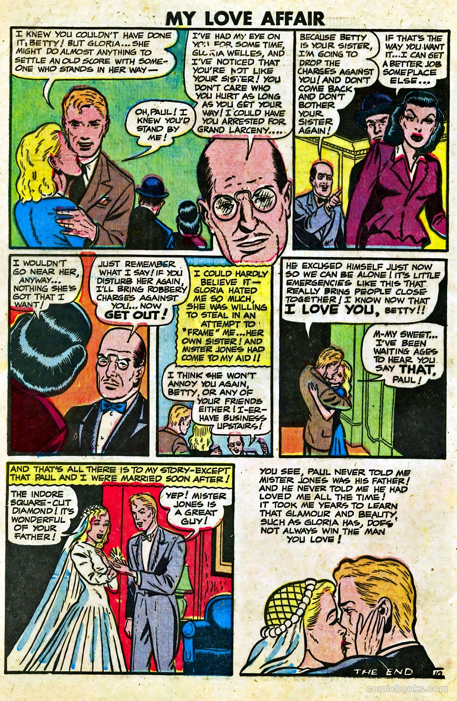 My Love Affair #2 (1949) — page 33 of 38