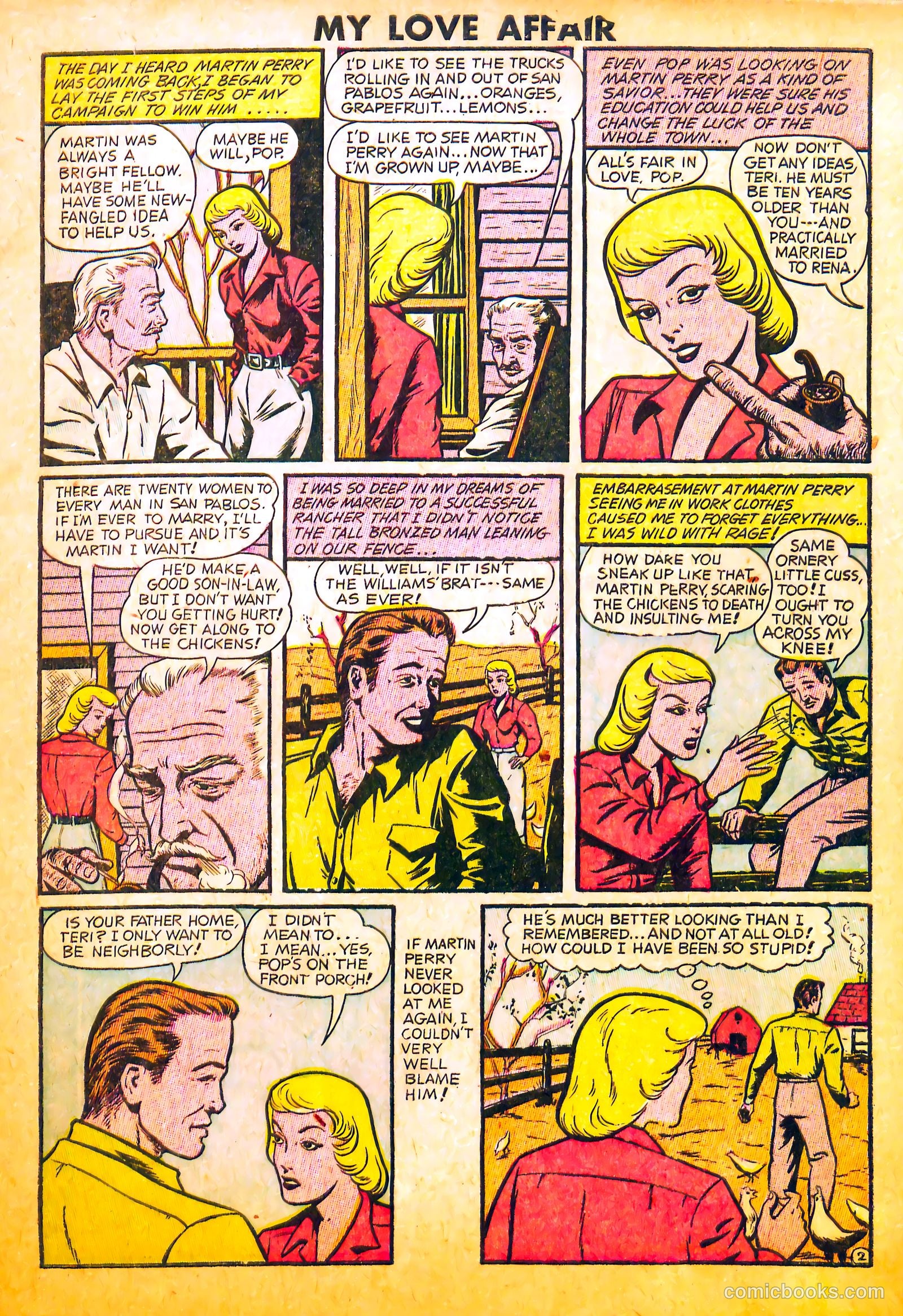 My Love Affair #3 (1949) — page 3 of 36