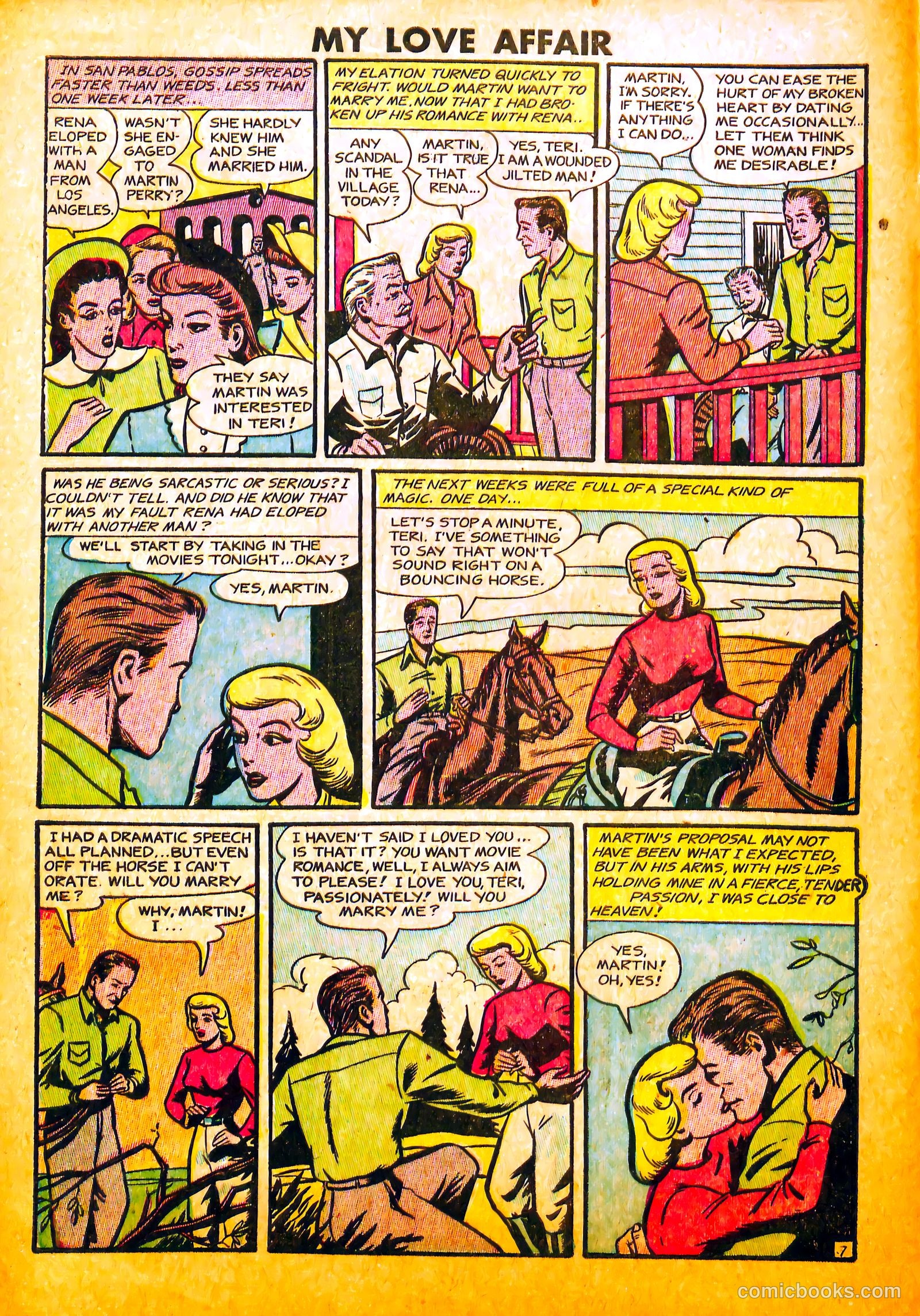 My Love Affair #3 (1949) — page 8 of 36