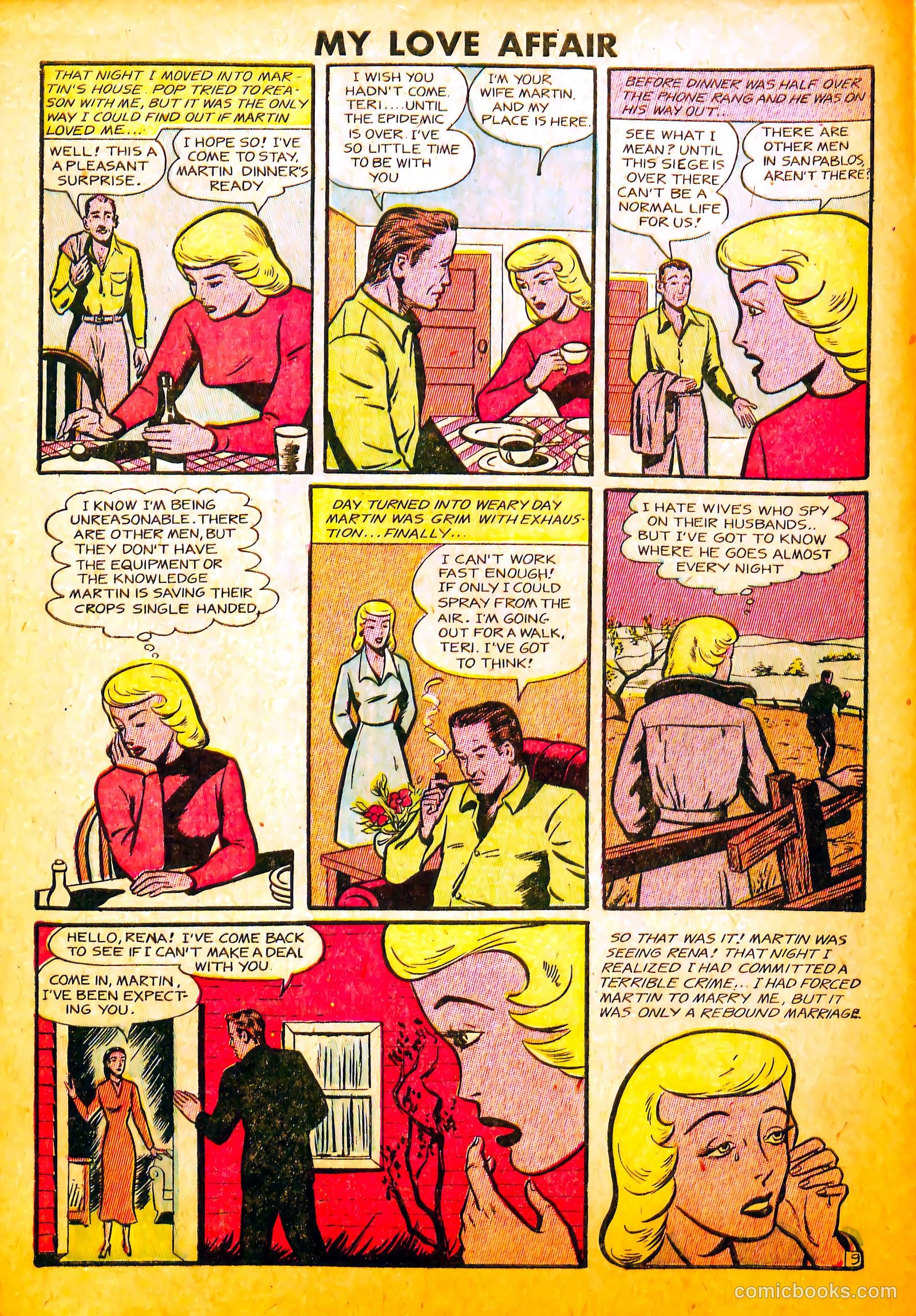 My Love Affair #3 (1949) — page 10 of 36