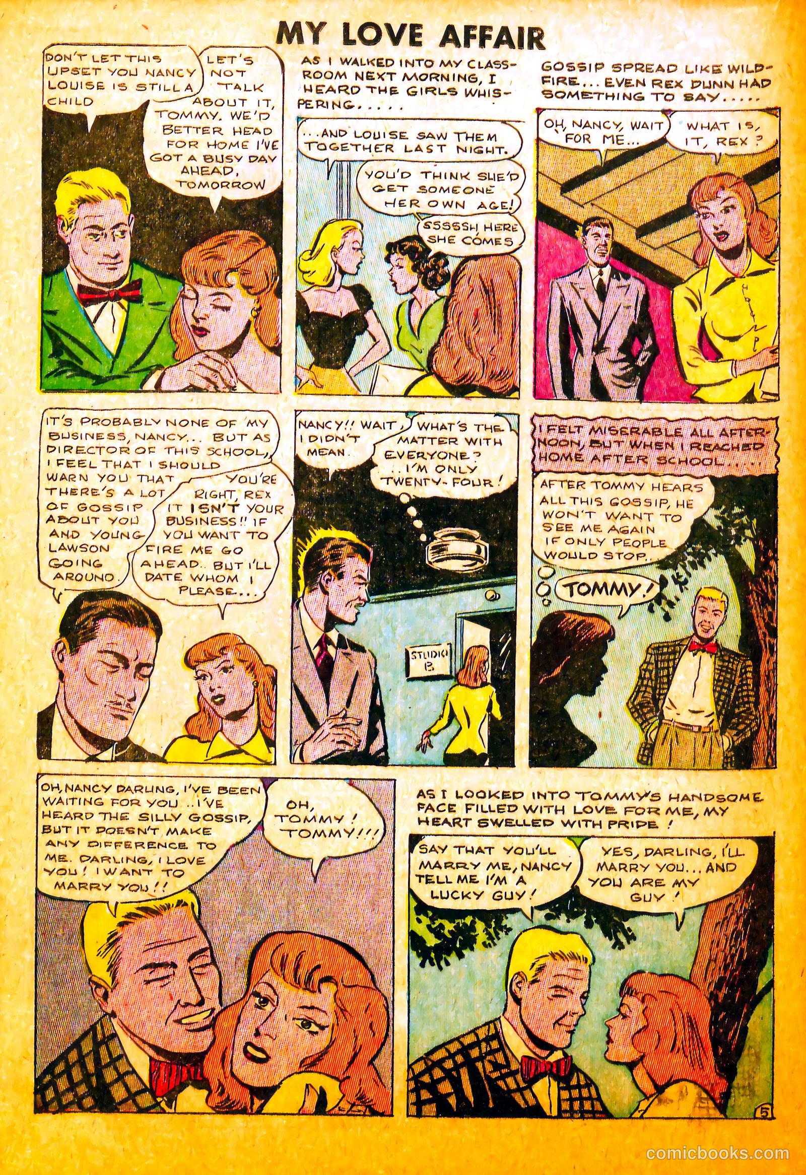 My Love Affair #3 (1949) — page 16 of 36