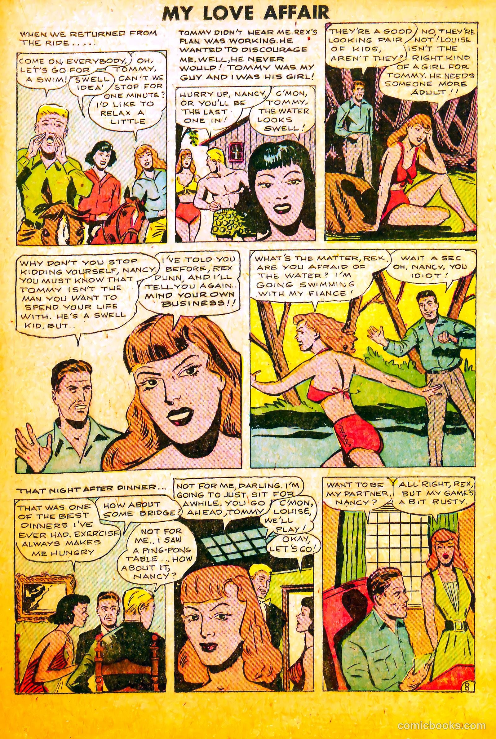 My Love Affair #3 (1949) — page 19 of 36