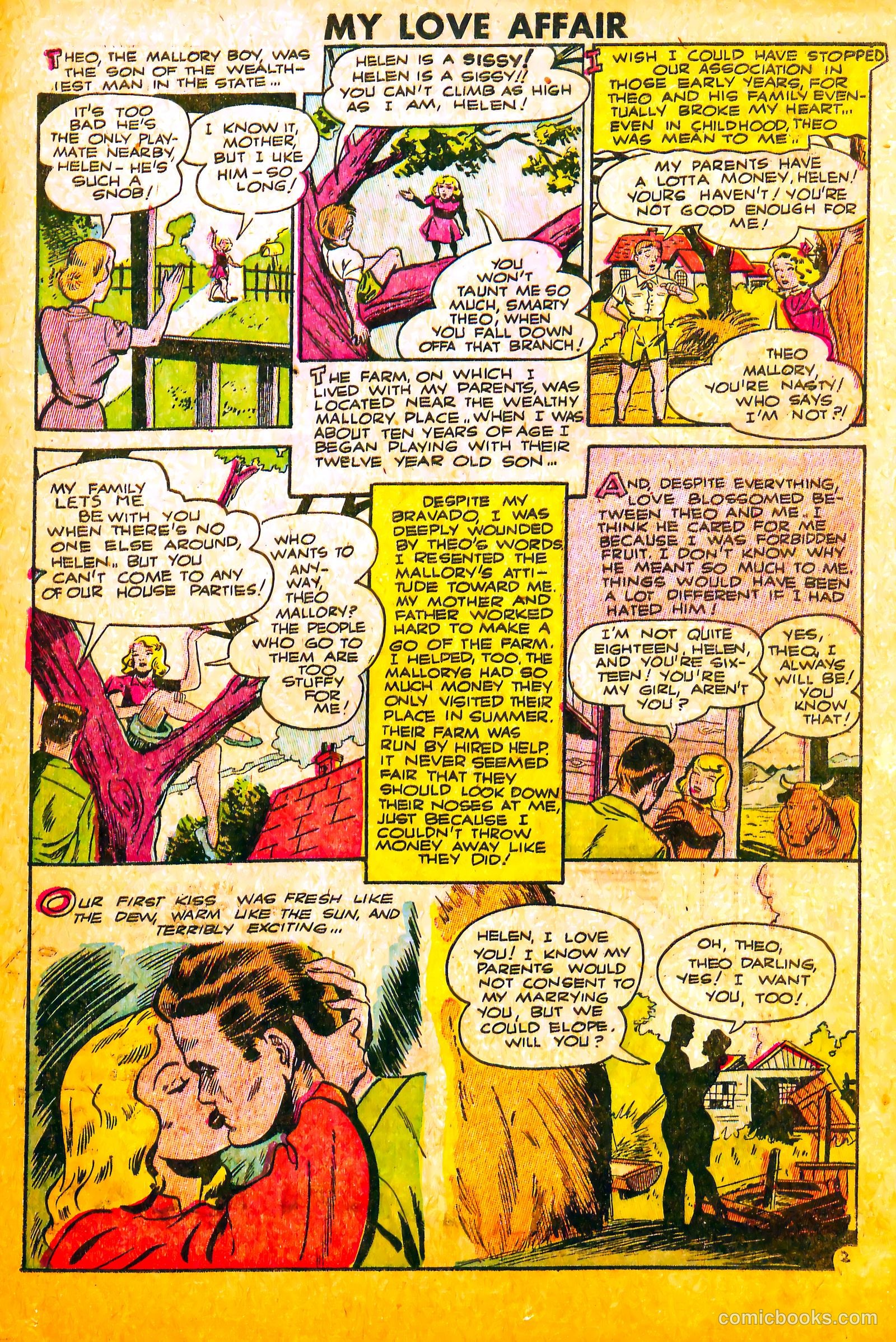 My Love Affair #3 (1949) — page 25 of 36