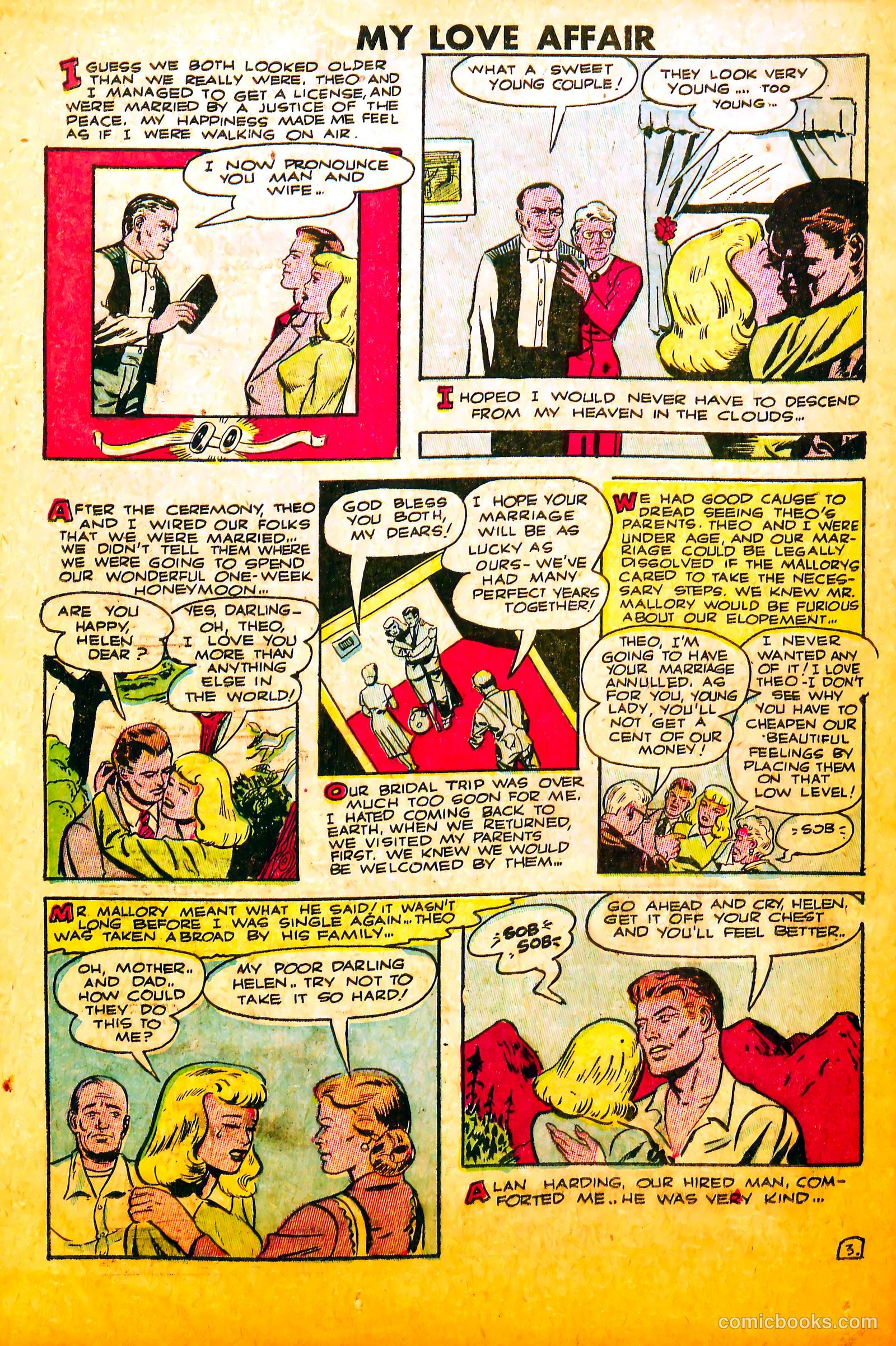 My Love Affair #3 (1949) — page 26 of 36