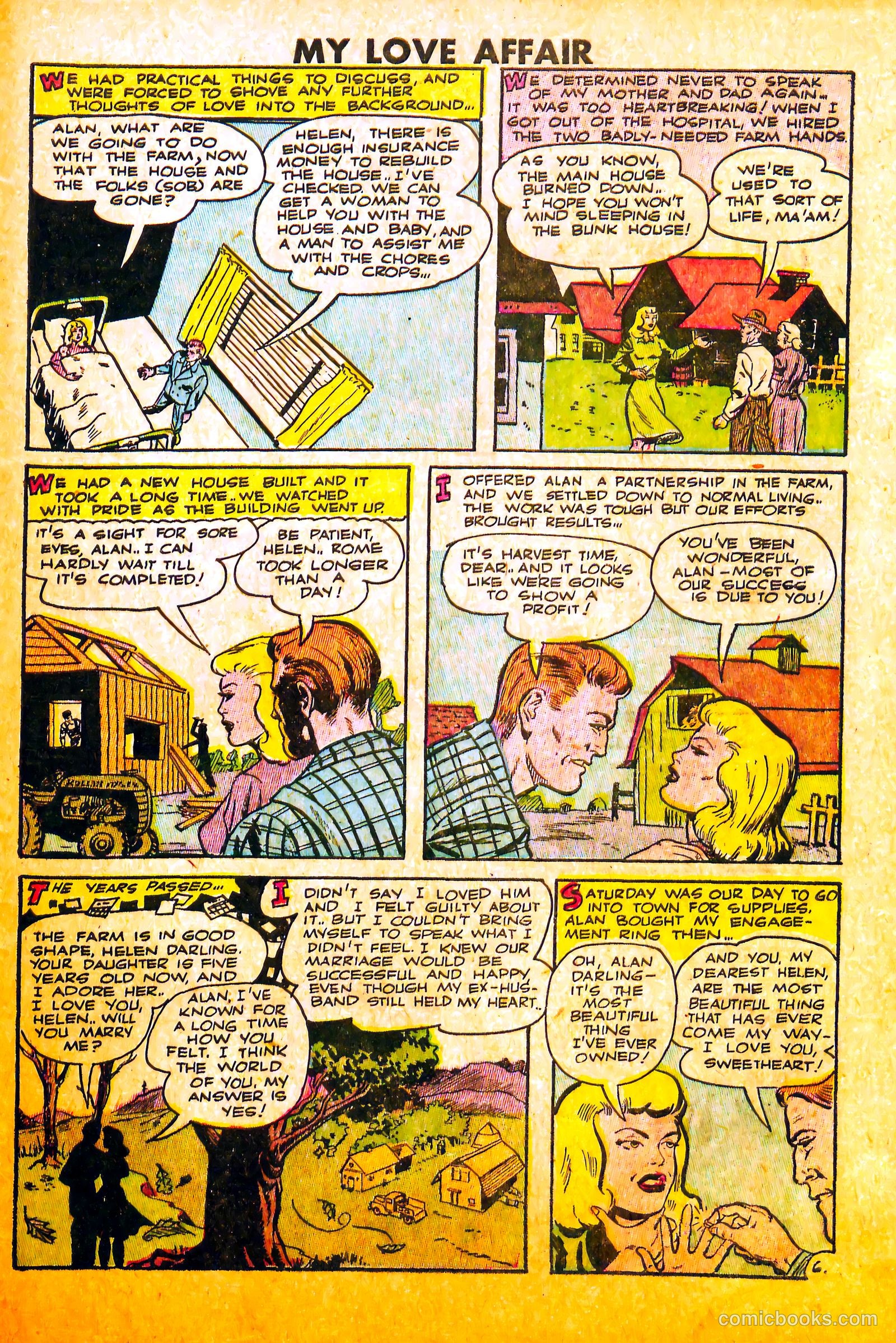 My Love Affair #3 (1949) — page 29 of 36