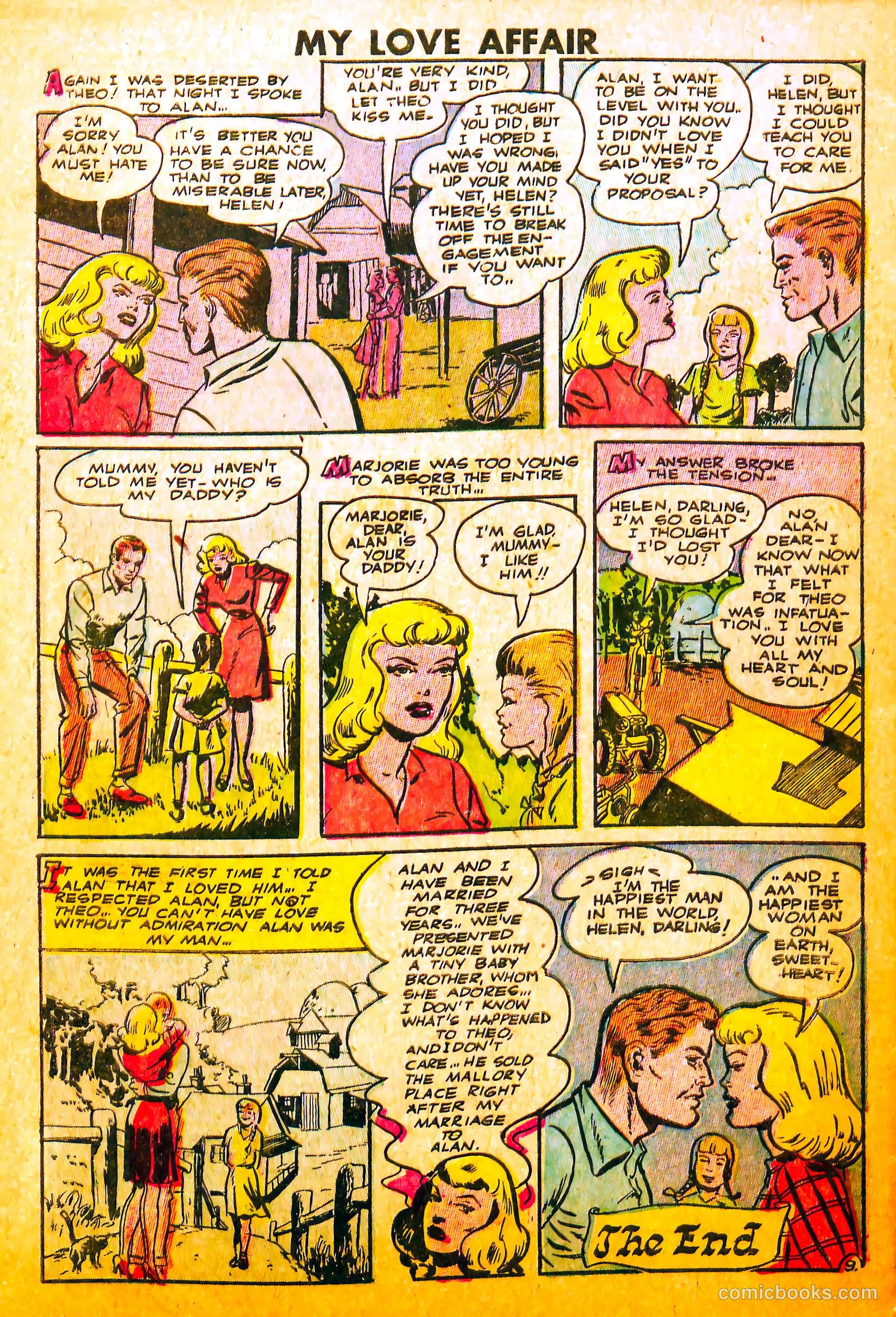 My Love Affair #3 (1949) — page 32 of 36