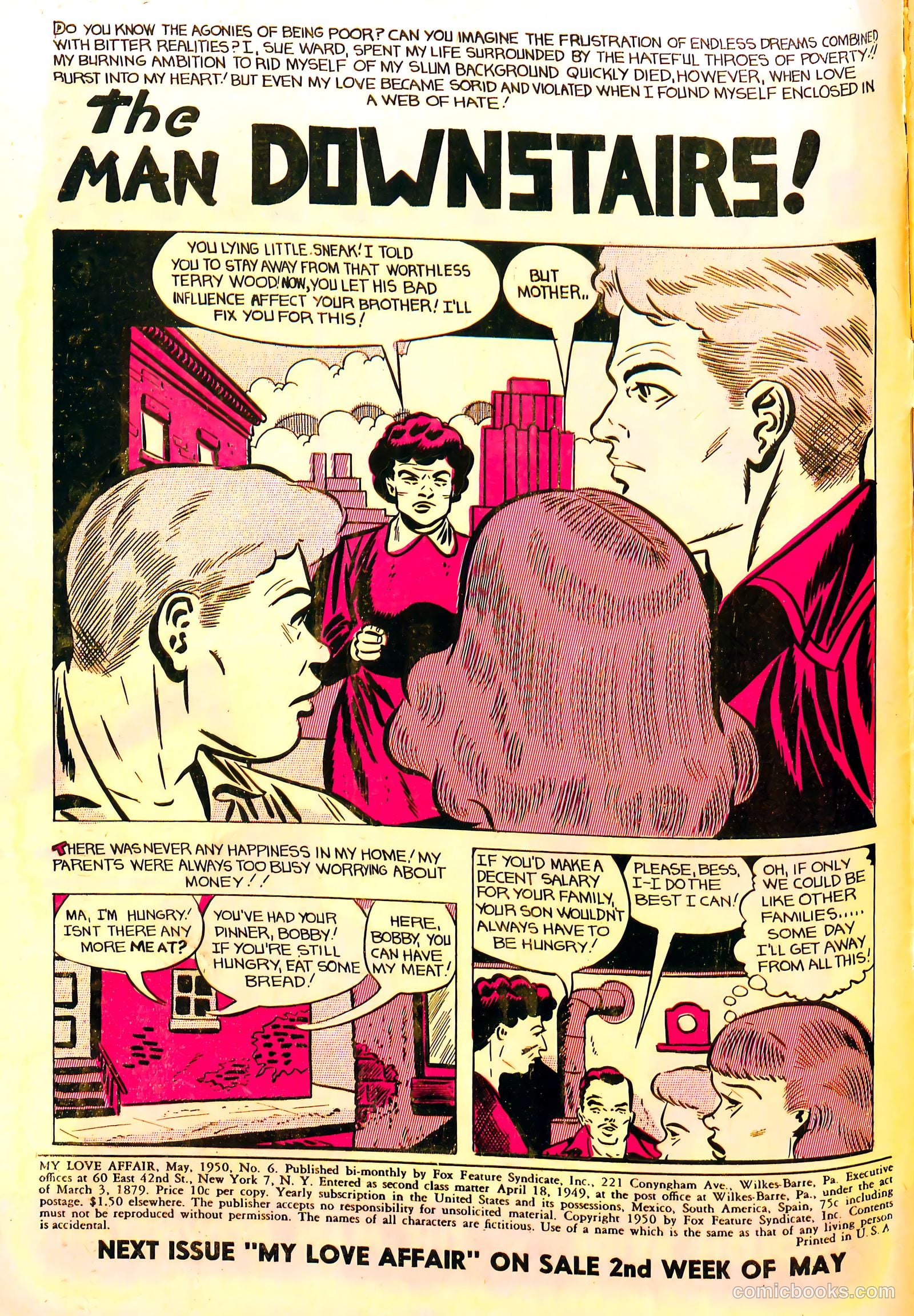 My Love Affair #6 (1950) — page 2 of 36