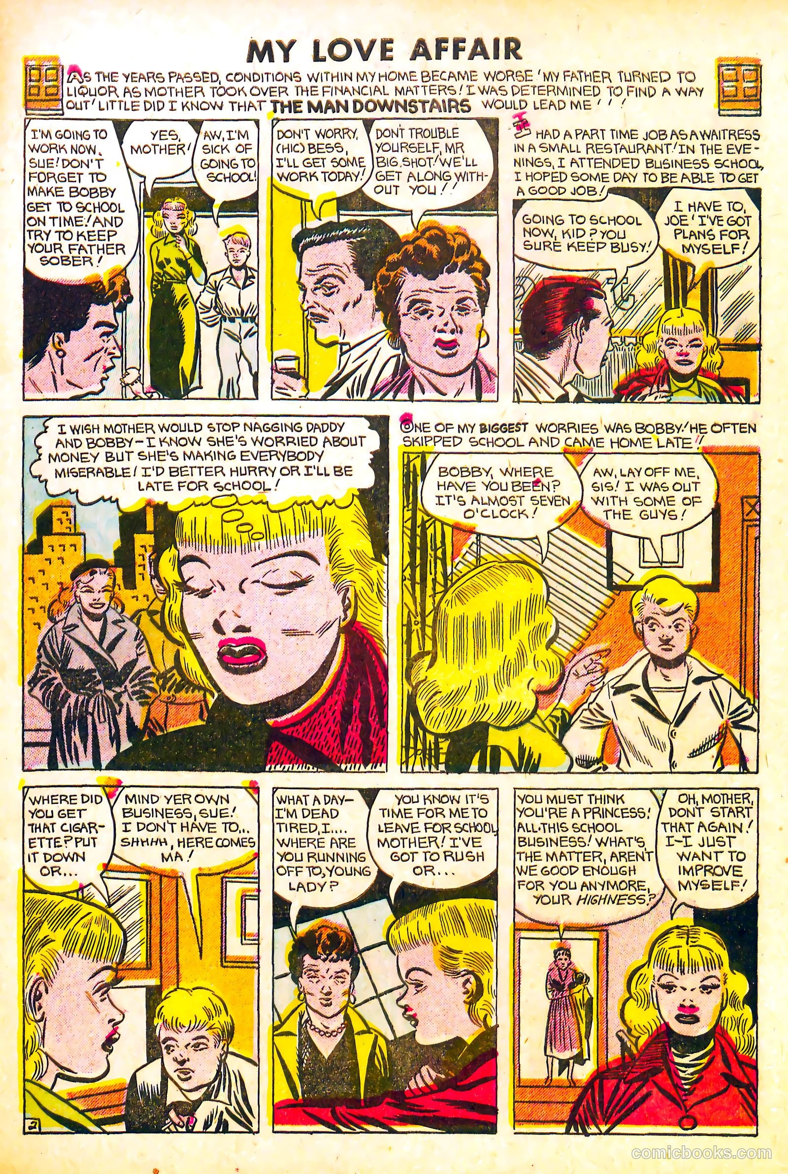 My Love Affair #6 (1950) — page 3 of 36
