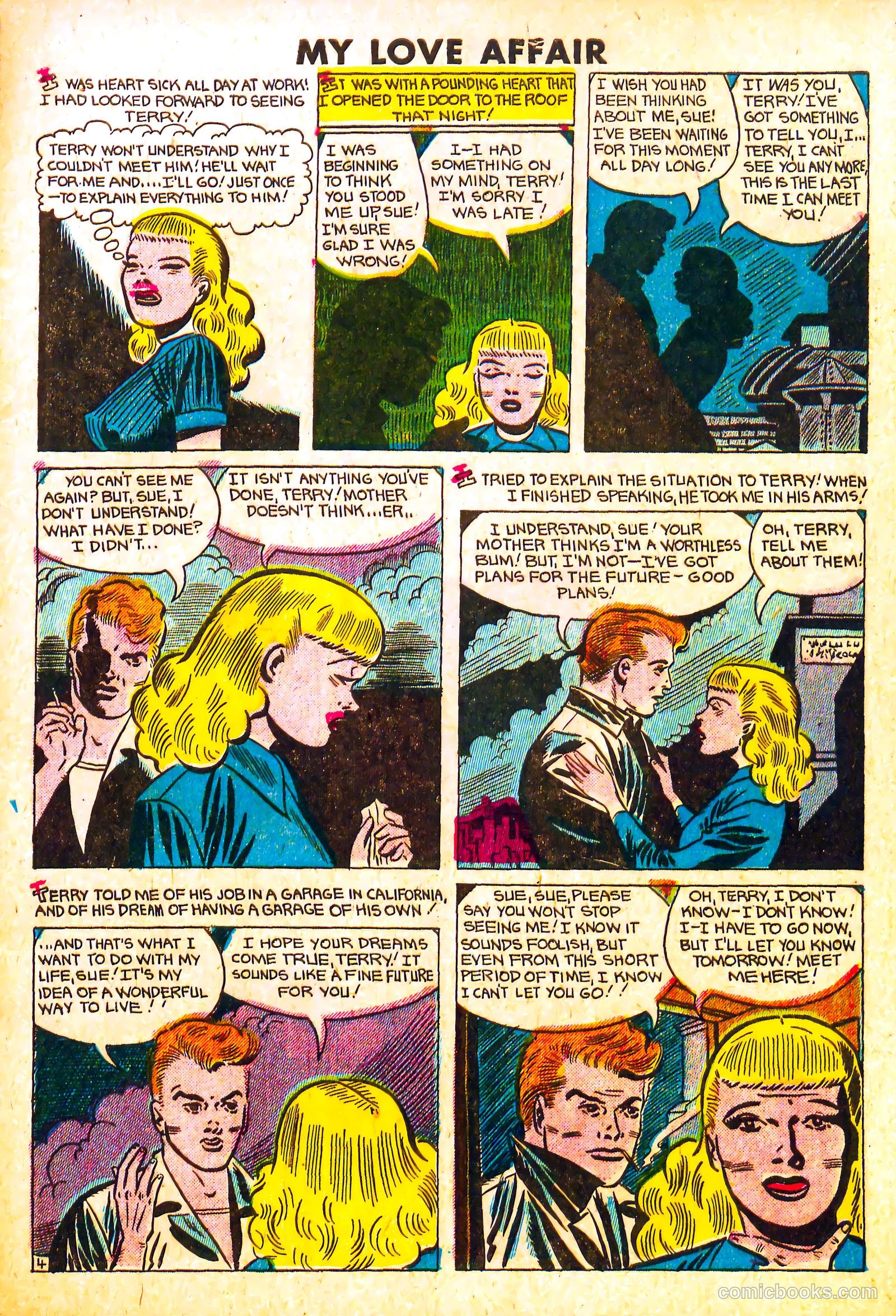 My Love Affair #6 (1950) — page 5 of 36