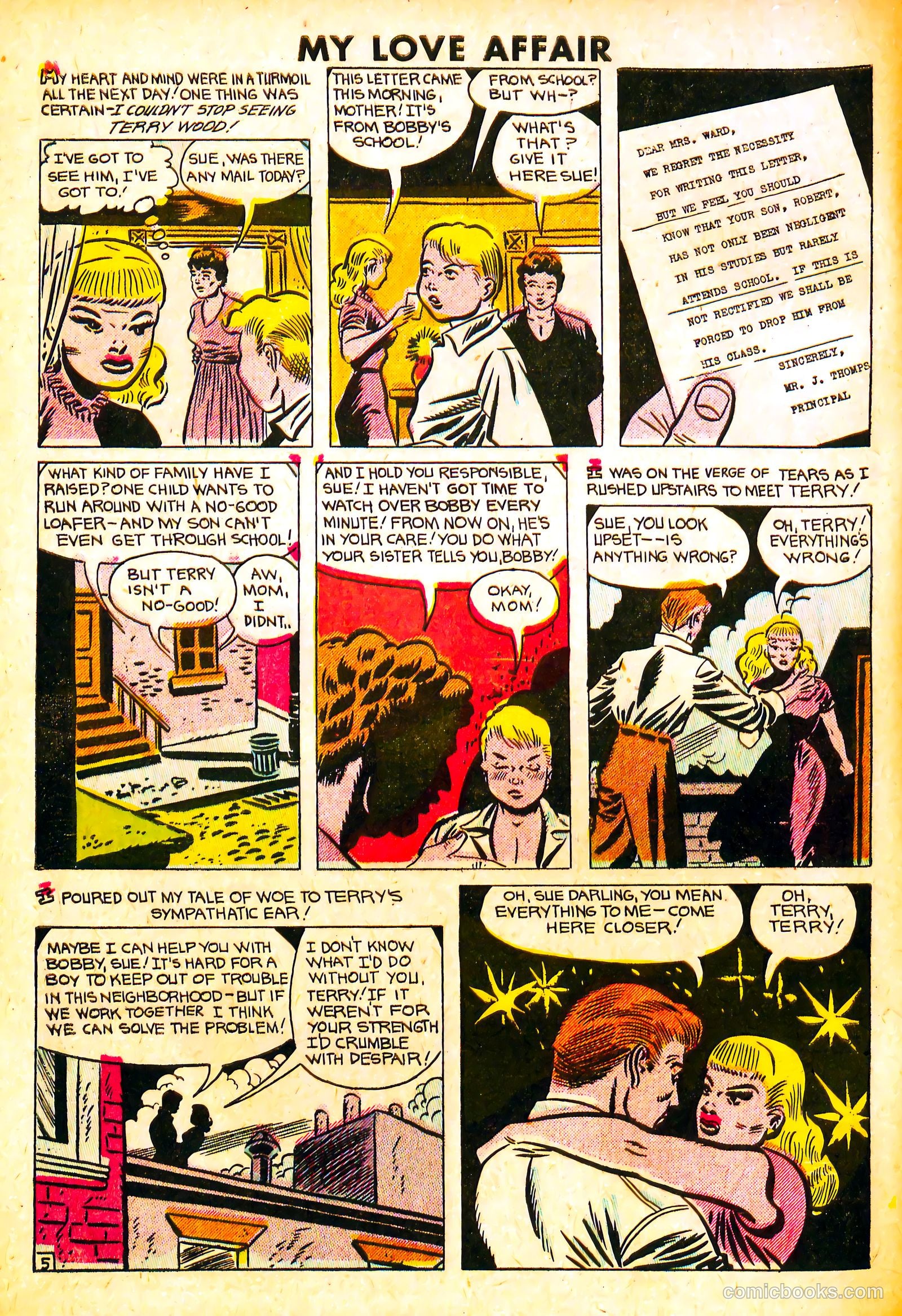 My Love Affair #6 (1950) — page 6 of 36