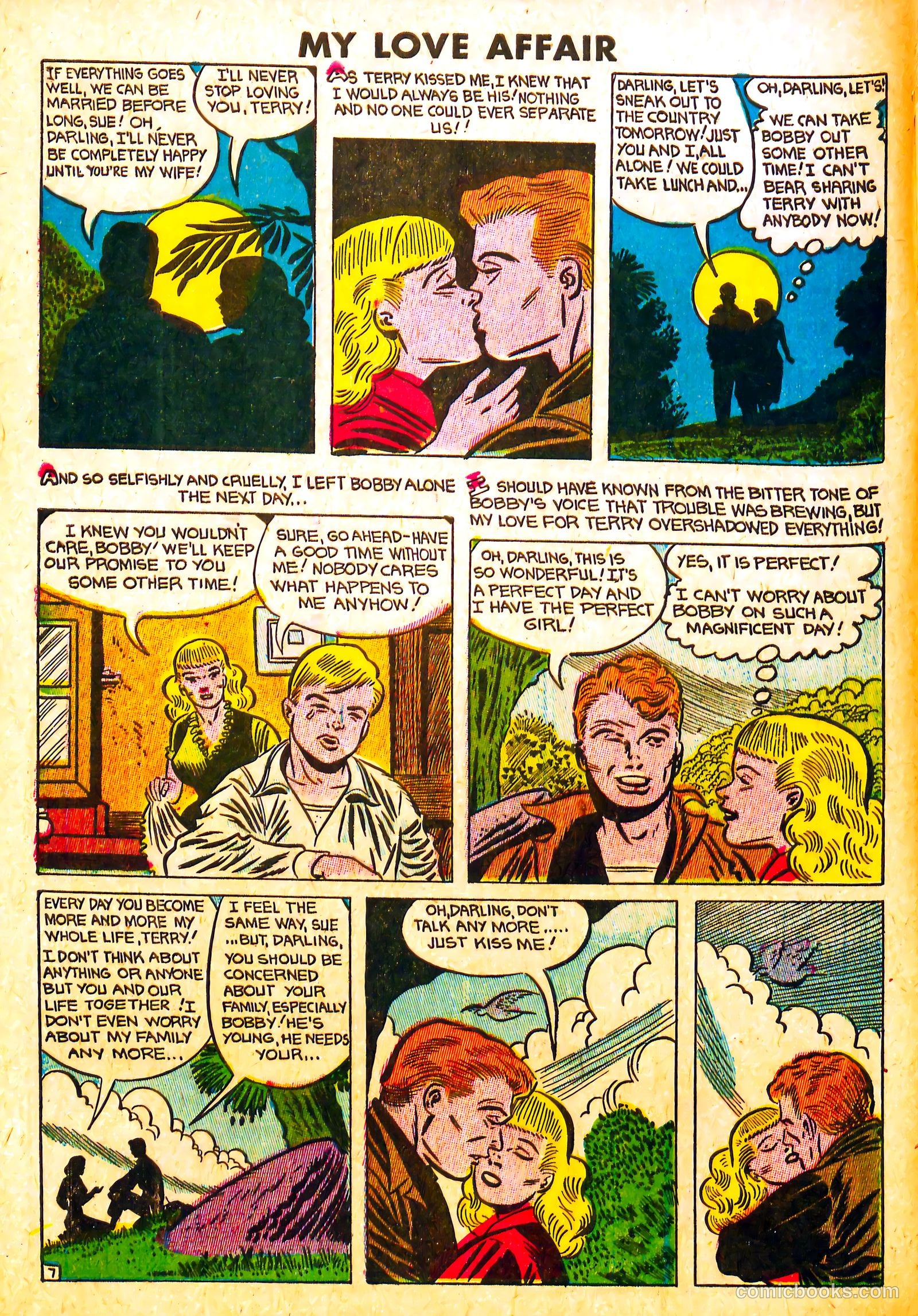 My Love Affair #6 (1950) — page 8 of 36