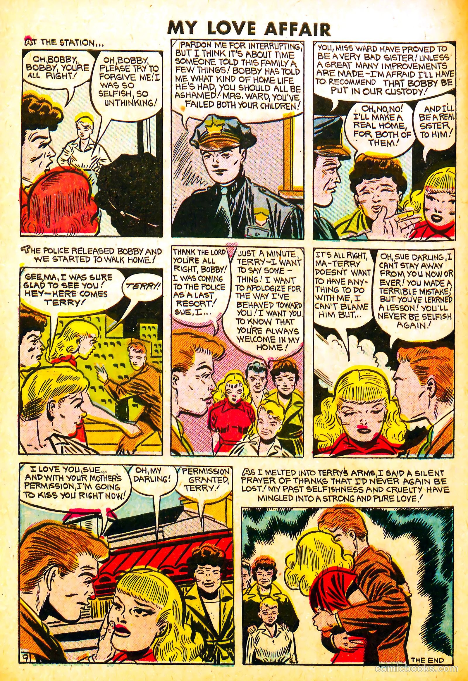 My Love Affair #6 (1950) — page 10 of 36