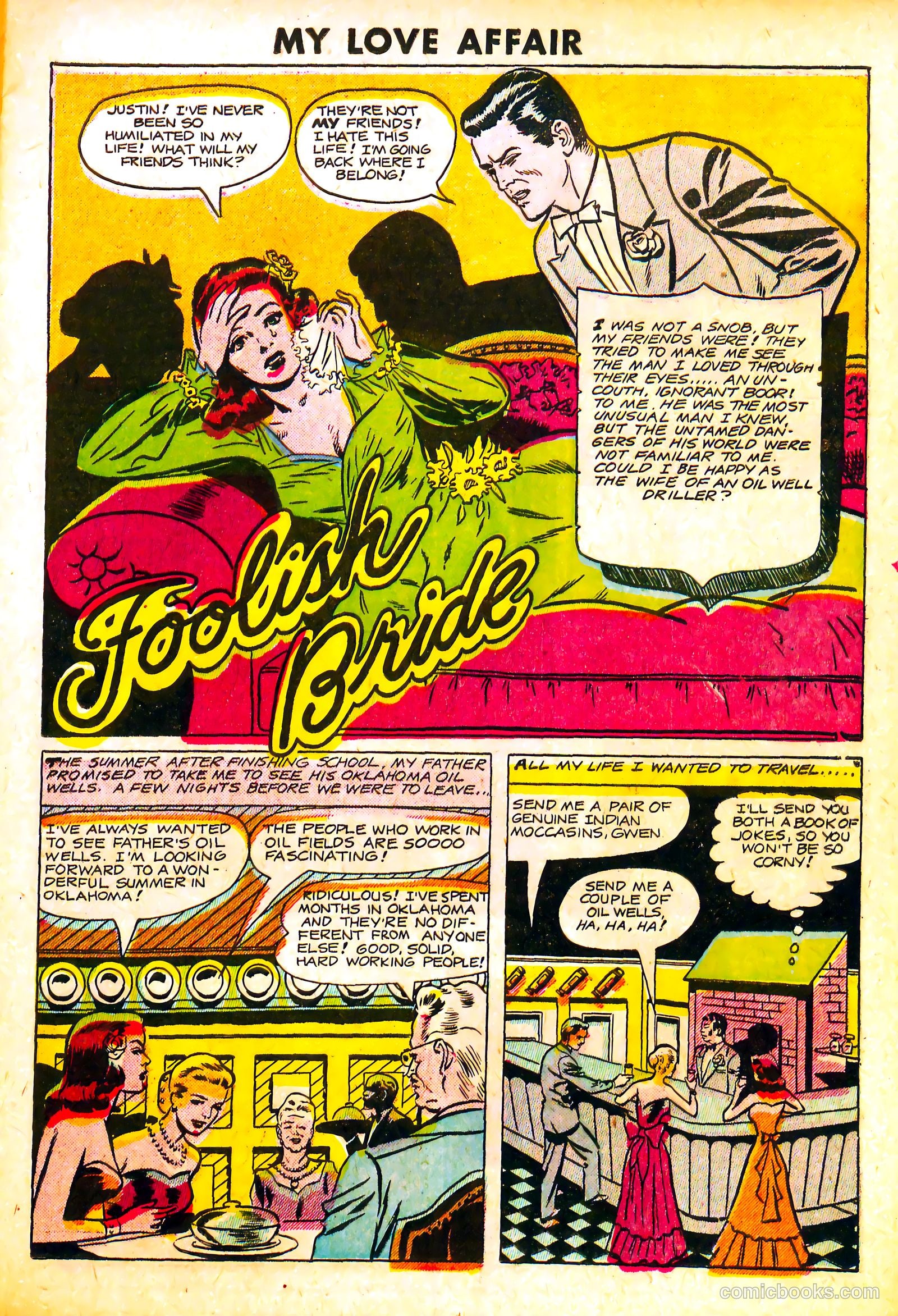 My Love Affair #6 (1950) — page 11 of 36