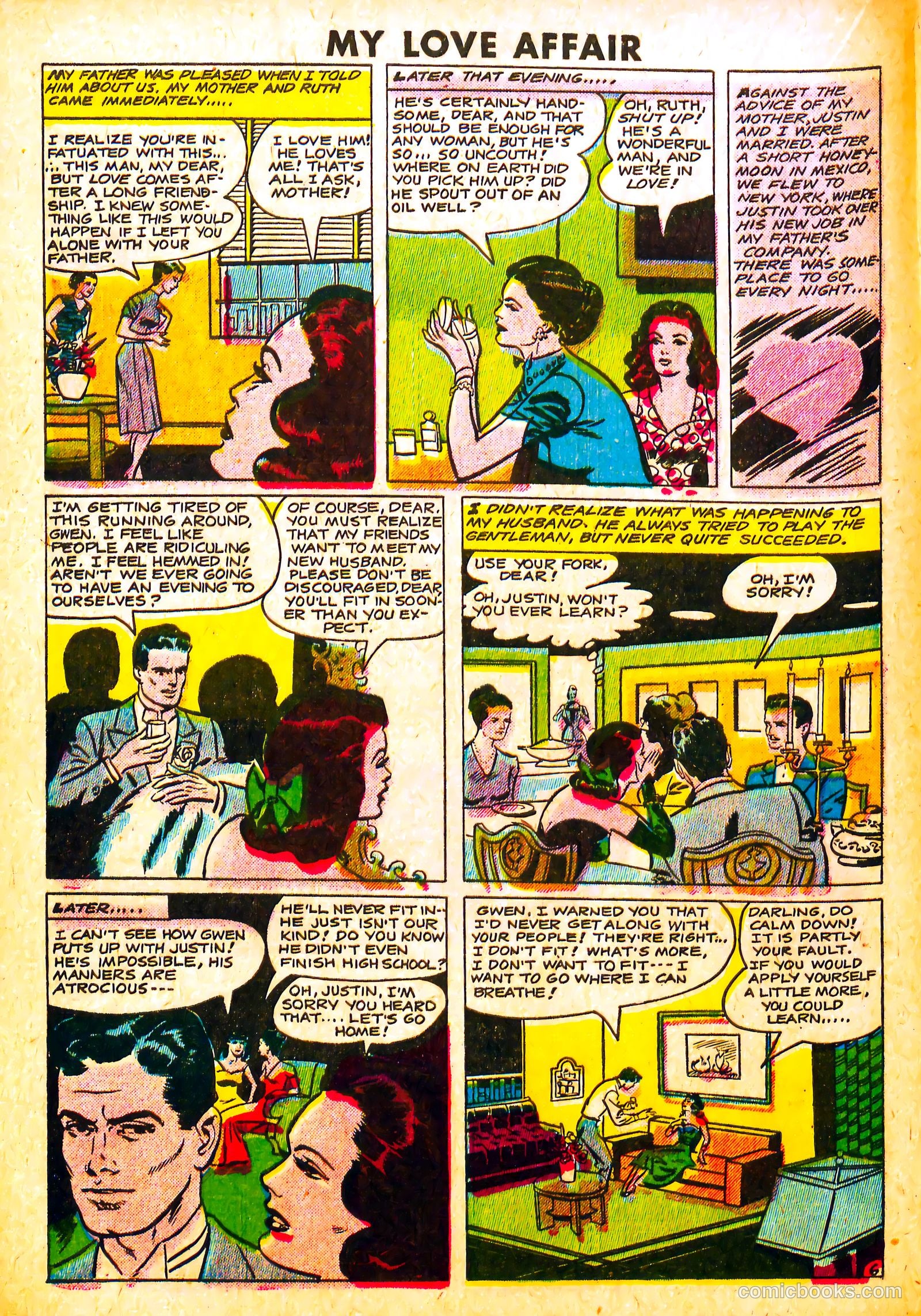 My Love Affair #6 (1950) — page 16 of 36