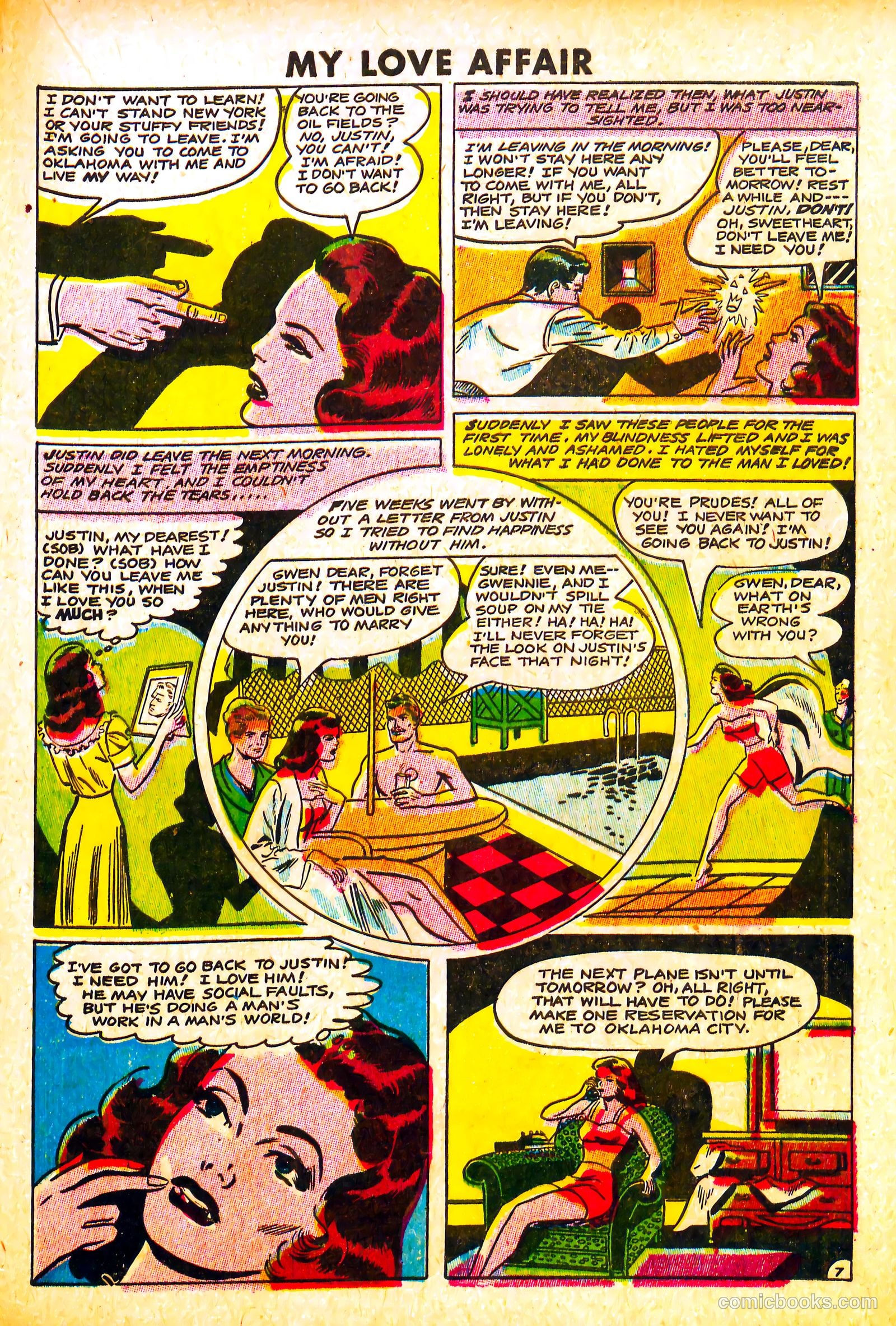 My Love Affair #6 (1950) — page 17 of 36