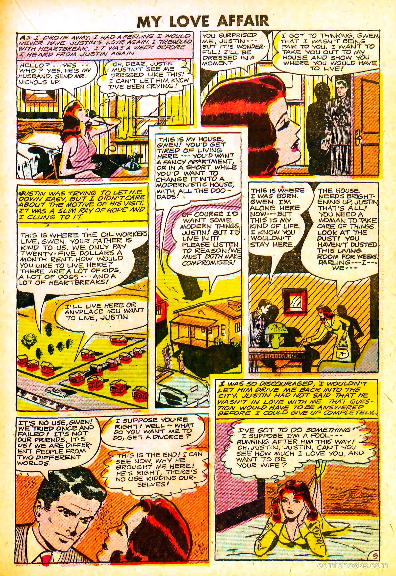 My Love Affair #6 (1950) — page 19 of 36