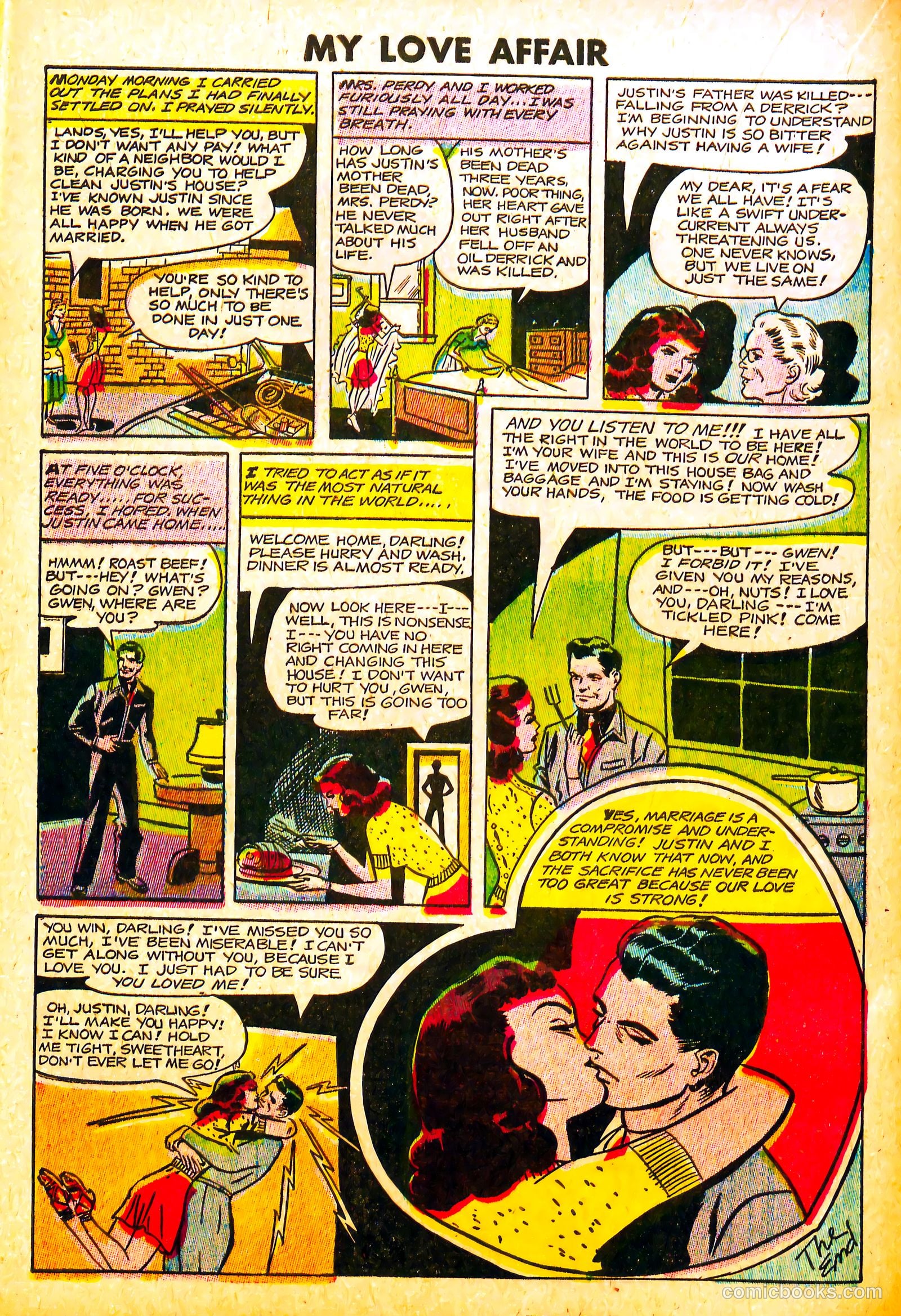 My Love Affair #6 (1950) — page 20 of 36