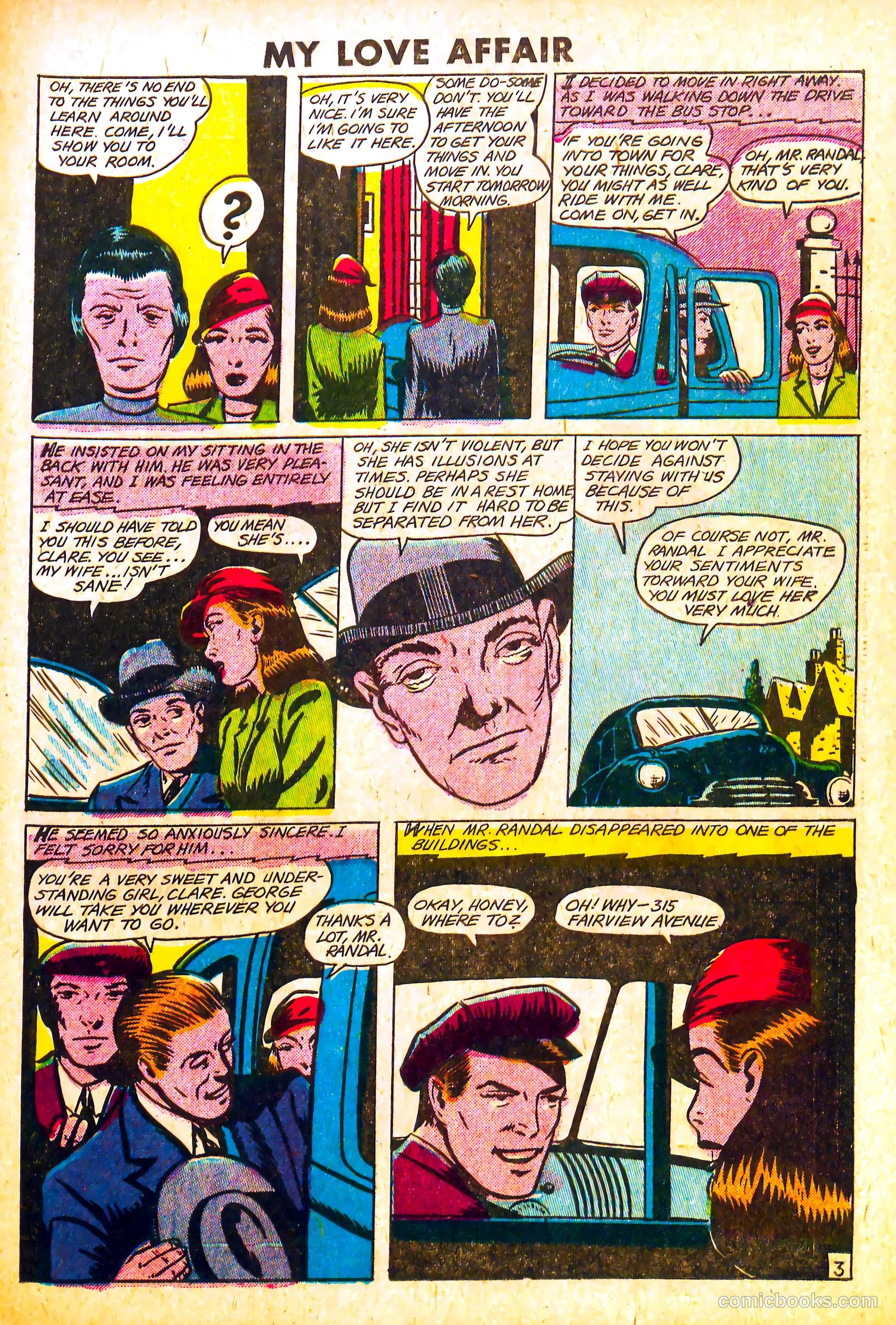 My Love Affair #6 (1950) — page 25 of 36