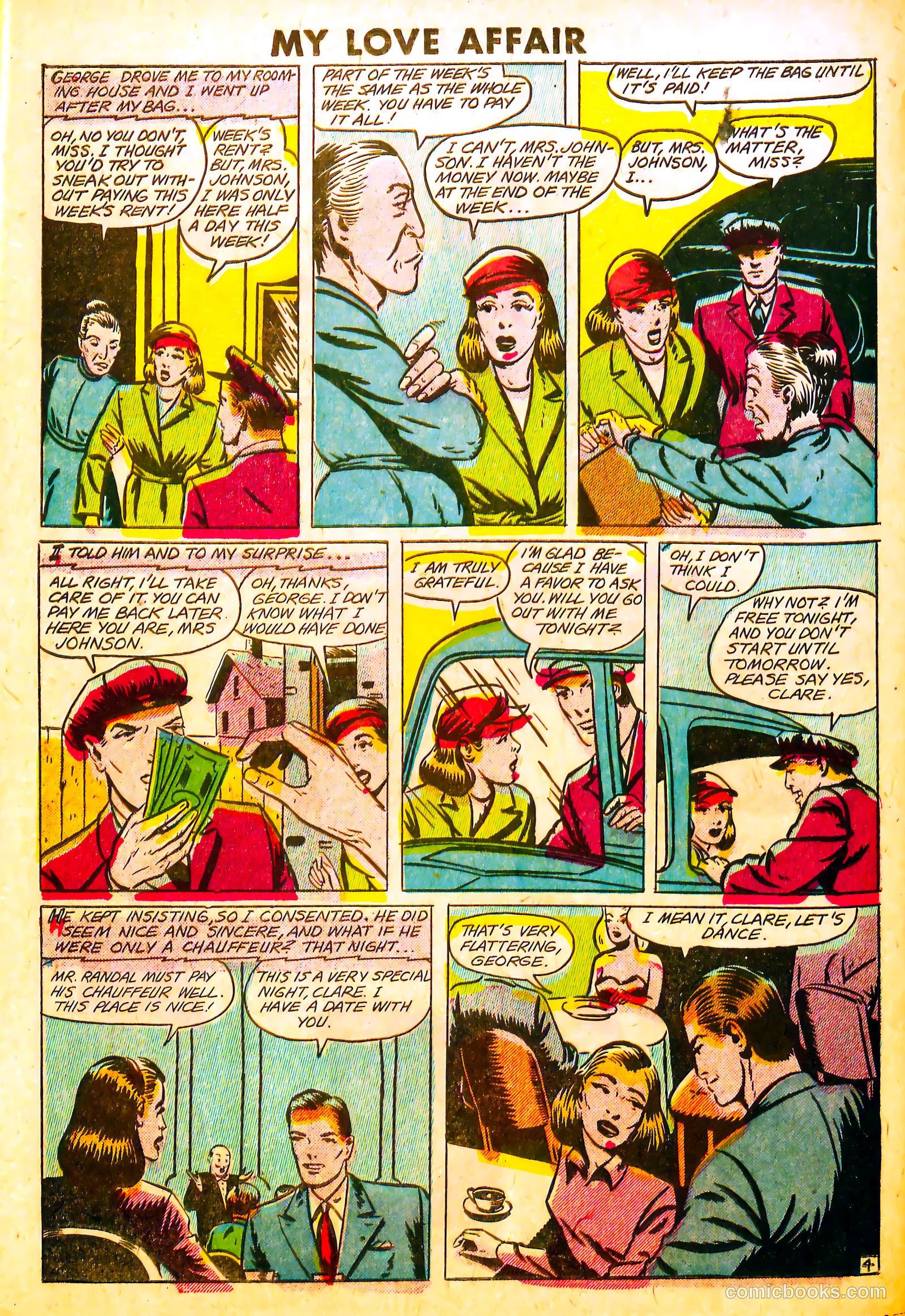 My Love Affair #6 (1950) — page 26 of 36