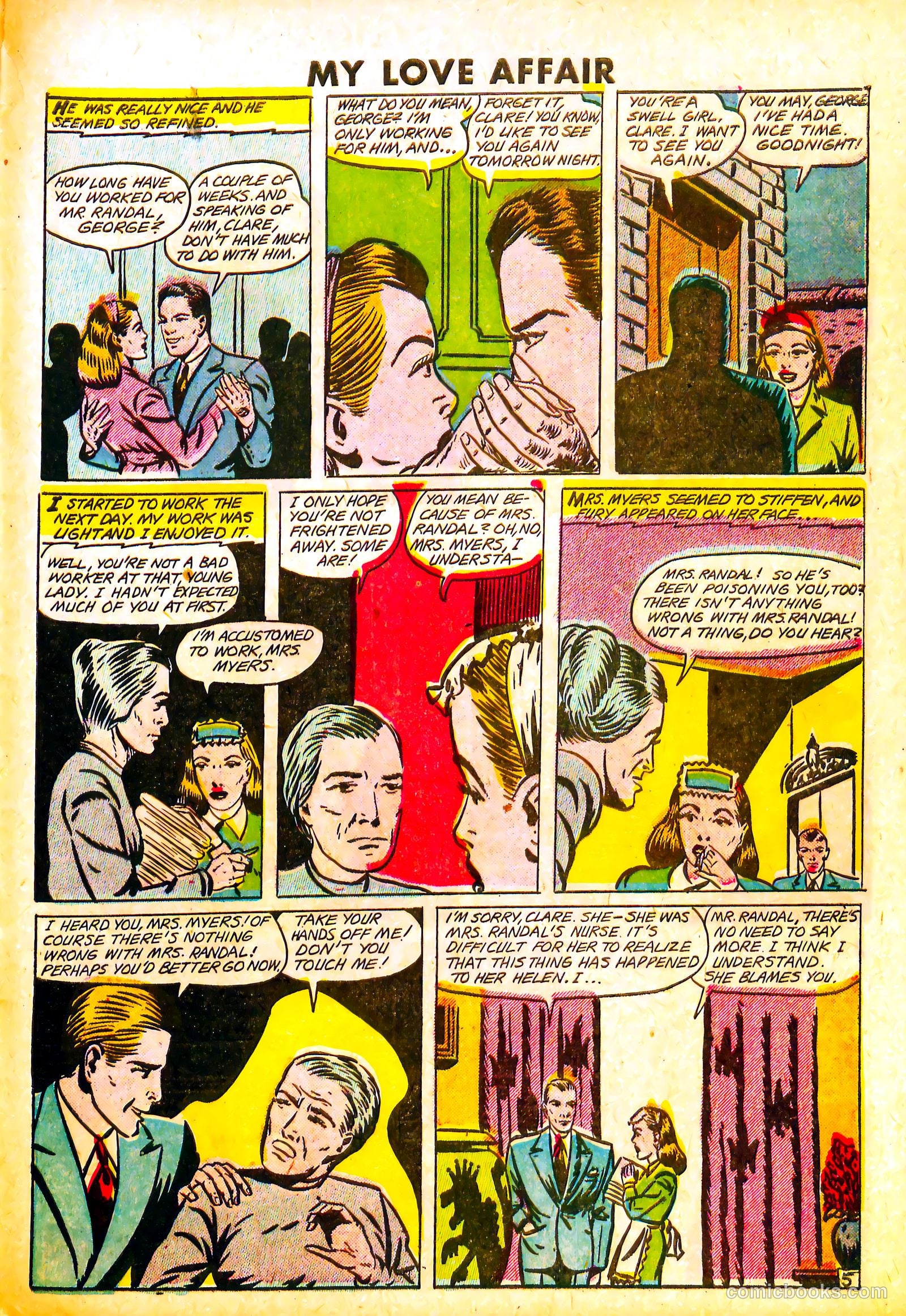 My Love Affair #6 (1950) — page 27 of 36