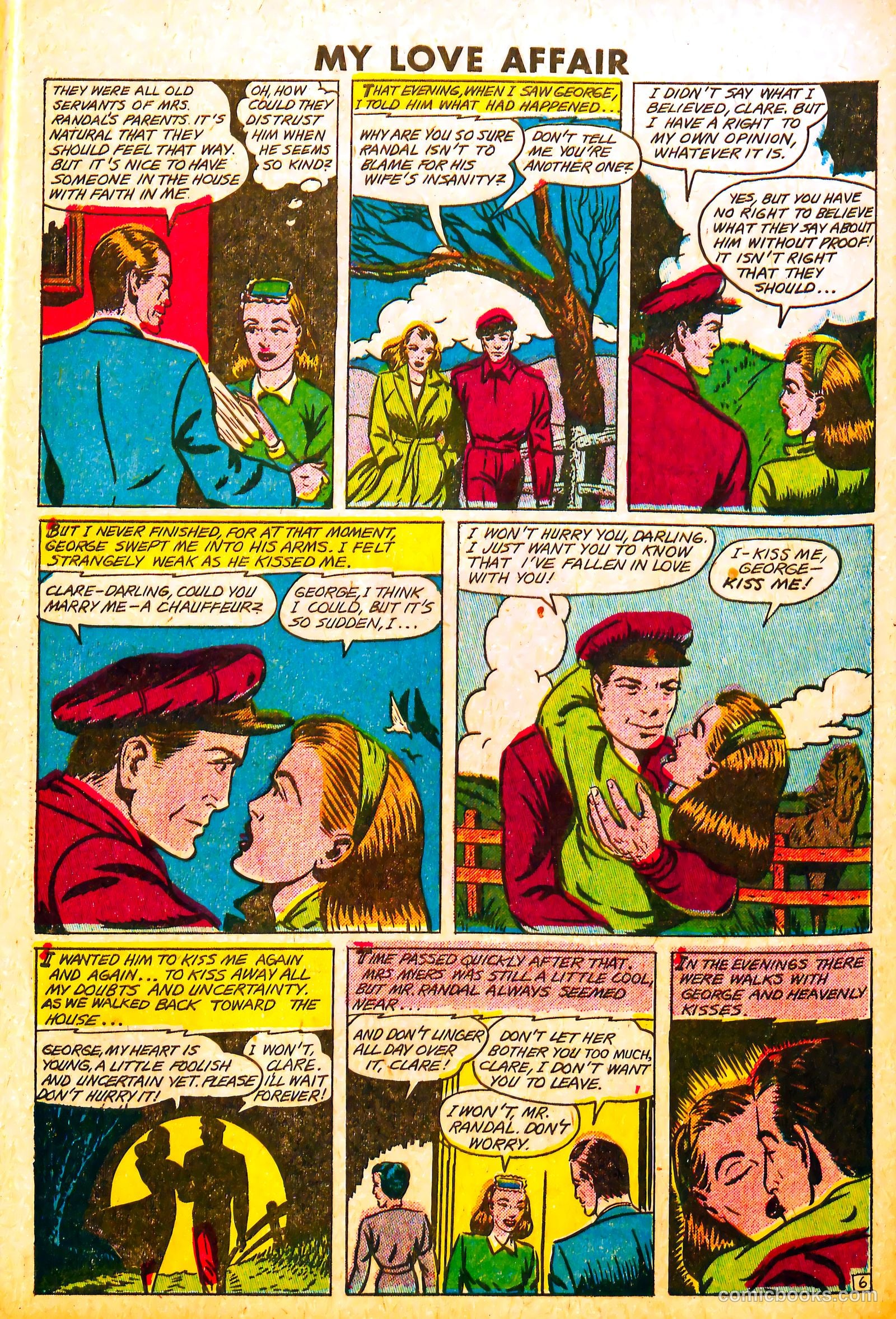 My Love Affair #6 (1950) — page 28 of 36